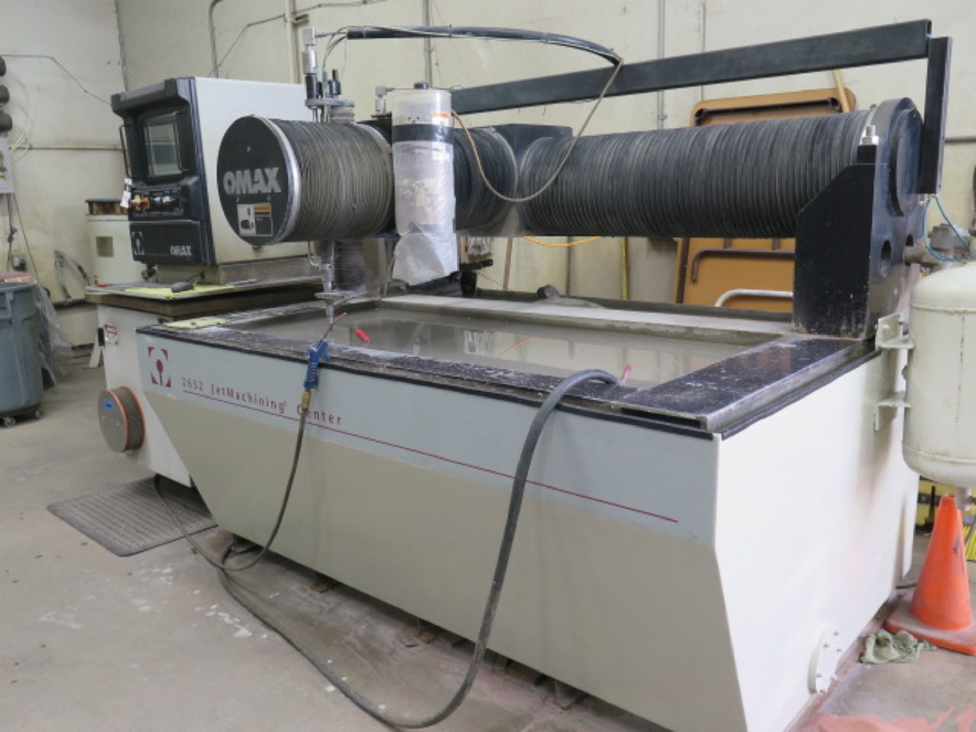 Omax mdl. 2652 2’ x 4’ CNC WaterJet Machine s/n B511824 w/ Omax MAKE Precision Velocity, SOLD AS IS - Image 2 of 17