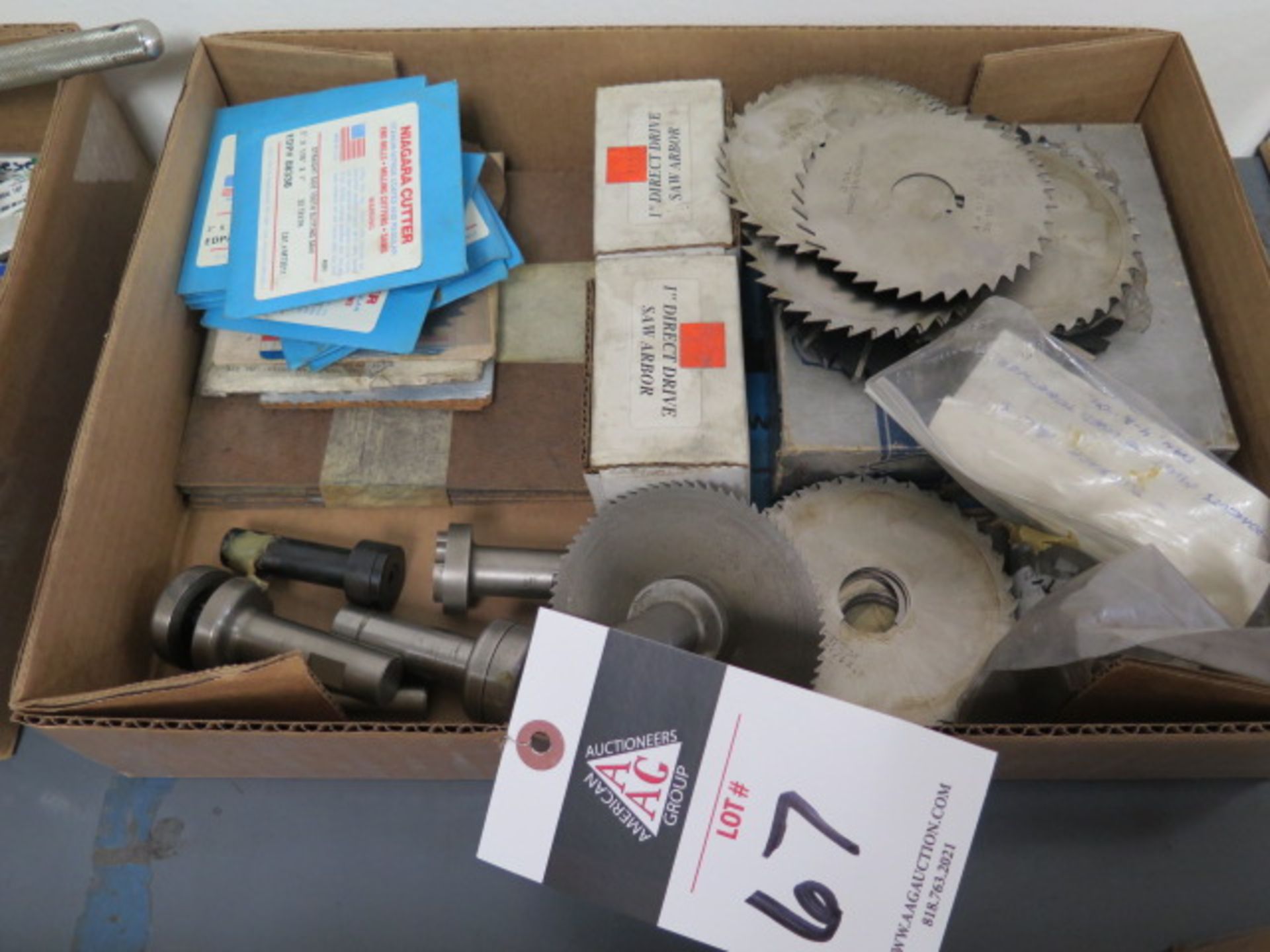 Mill Slot Cutters and Slitting Saws (Second Location) (SOLD AS-IS - NO WARRANTY)