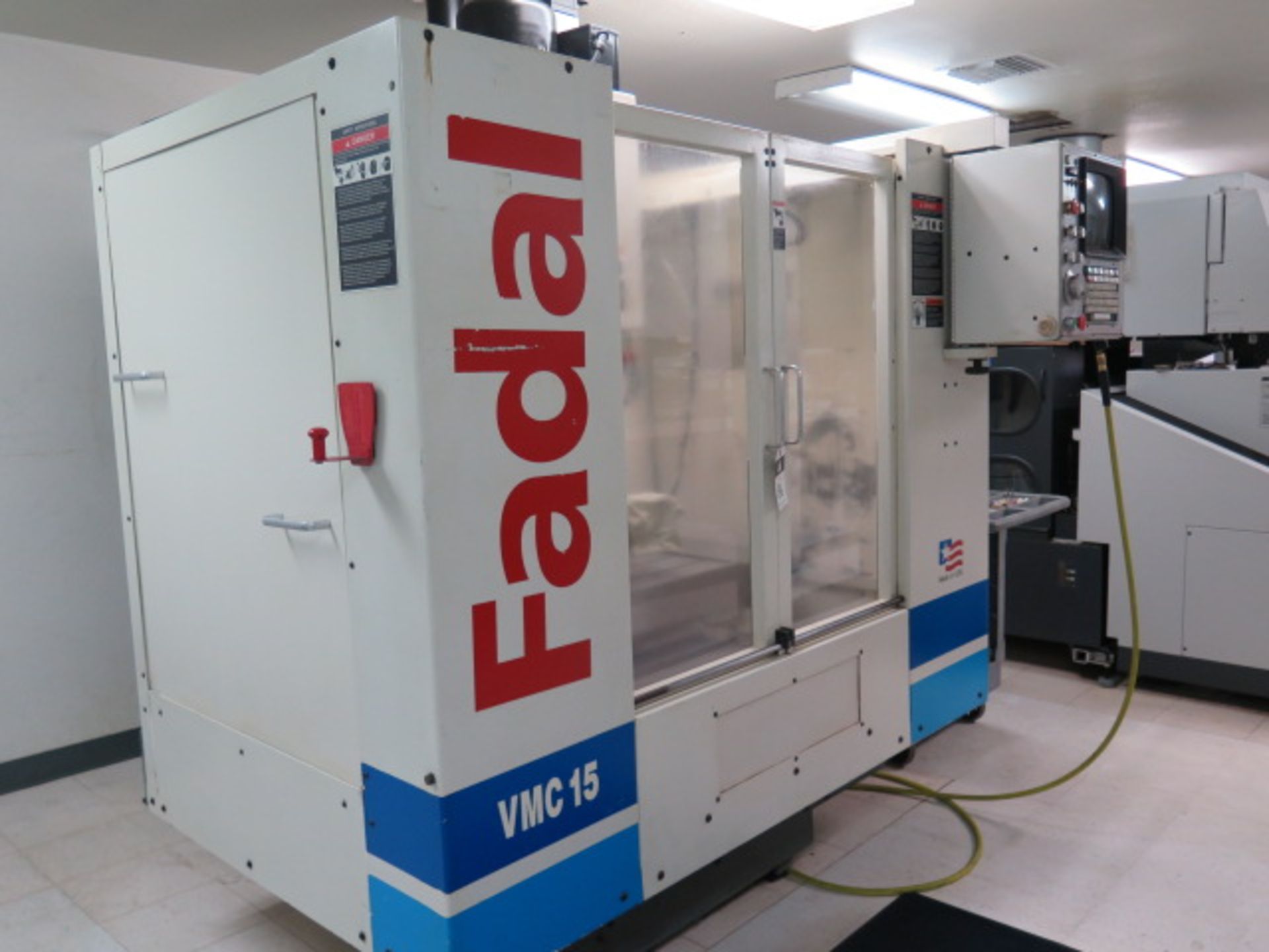 2001 Fadal VMC15 4-Axis CNC VMC s/n 032001082730 w/ Fadal CNC88 Controls, 21-Station ATC, SOLD ASI S - Image 2 of 14