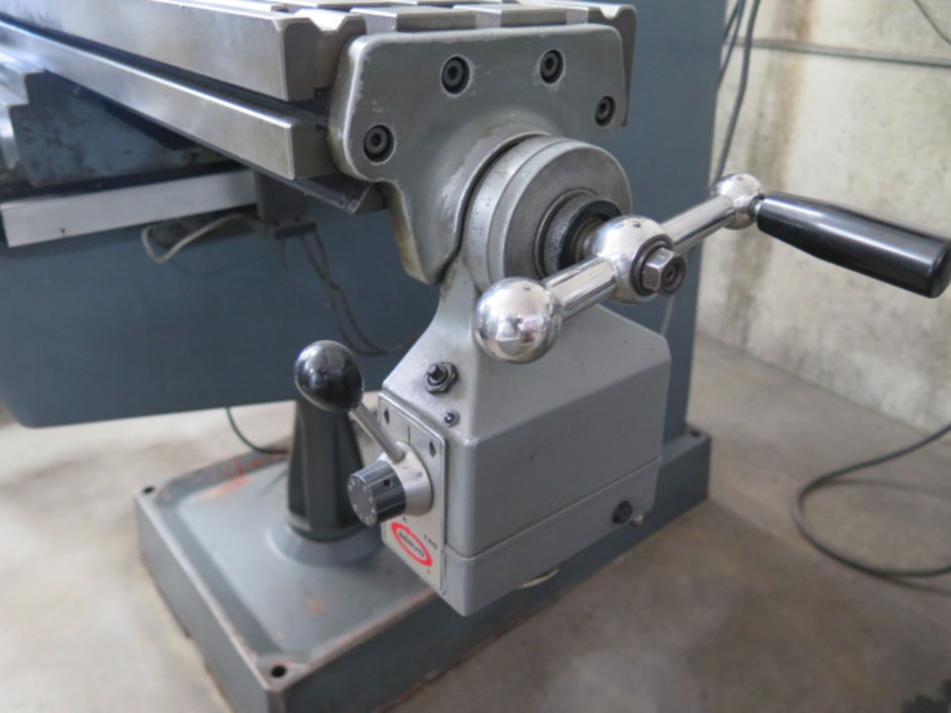 Lagun Vertical Mill s/n 11407 w/ Mitutoyo DRO, 2Hp Motor, 55-2940 RPM, 8-Spd, Chrome Ways,SOLD AS IS - Image 6 of 7