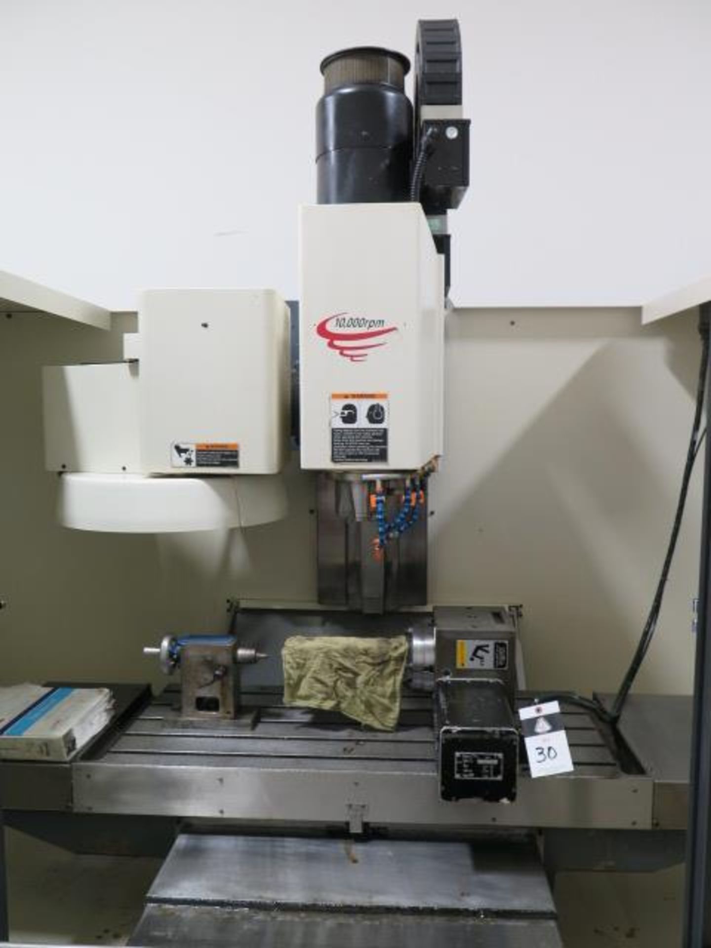 1997 Fadal VMC4020 4-Axis CNC VMC s/n 9612006 w/ Fadal Multi Processor CNC, SOLD AS IS - Image 4 of 14