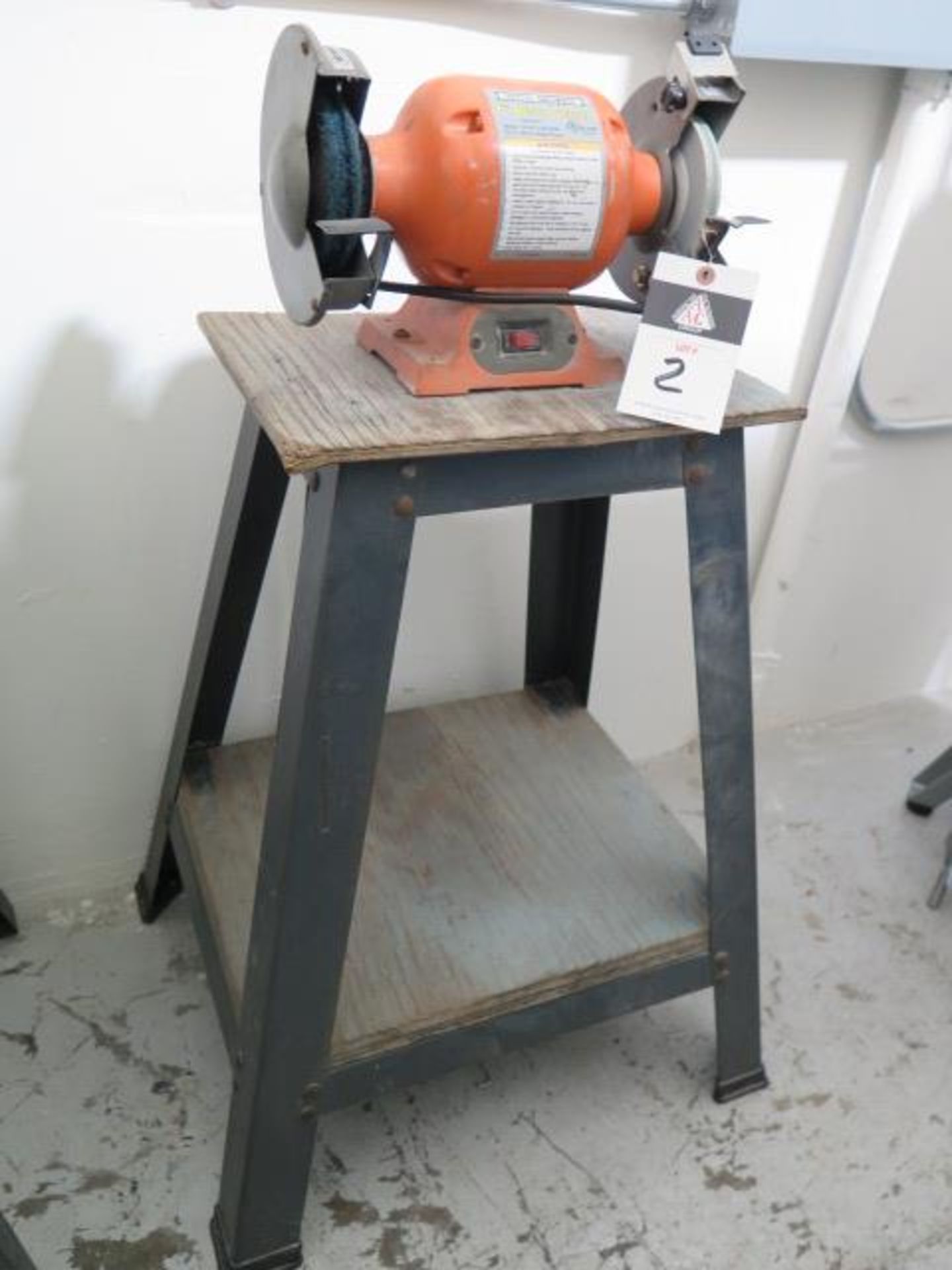 Central Machinery 6” Pedestal Grinder (Second Location) (SOLD AS-IS - NO WARRANTY)