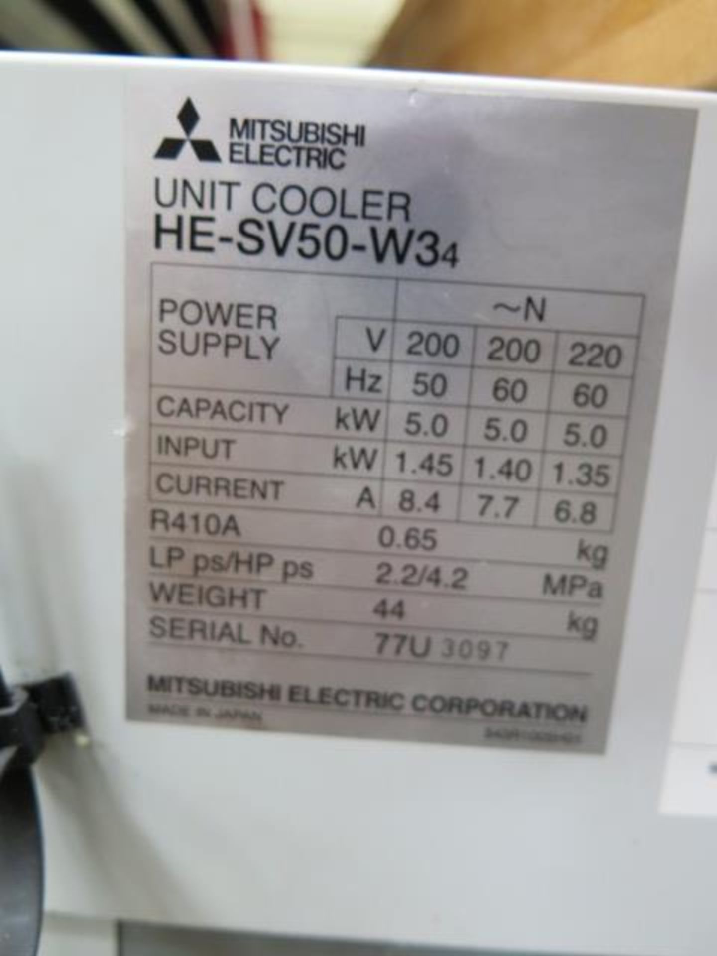 Mitsubishi HE-SV50-W34 Cooling Unit (SOLD AS-IS - NO WARRANTY) - Image 12 of 12