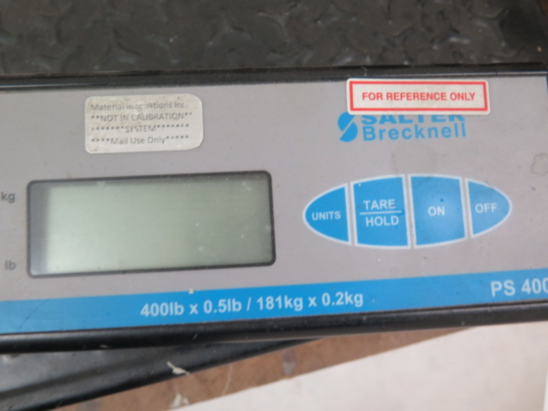 Salter Bricknell PS400 400 Lb Cap Digital Scale (SOLD AS-IS - NO WARRANTY) - Image 4 of 4
