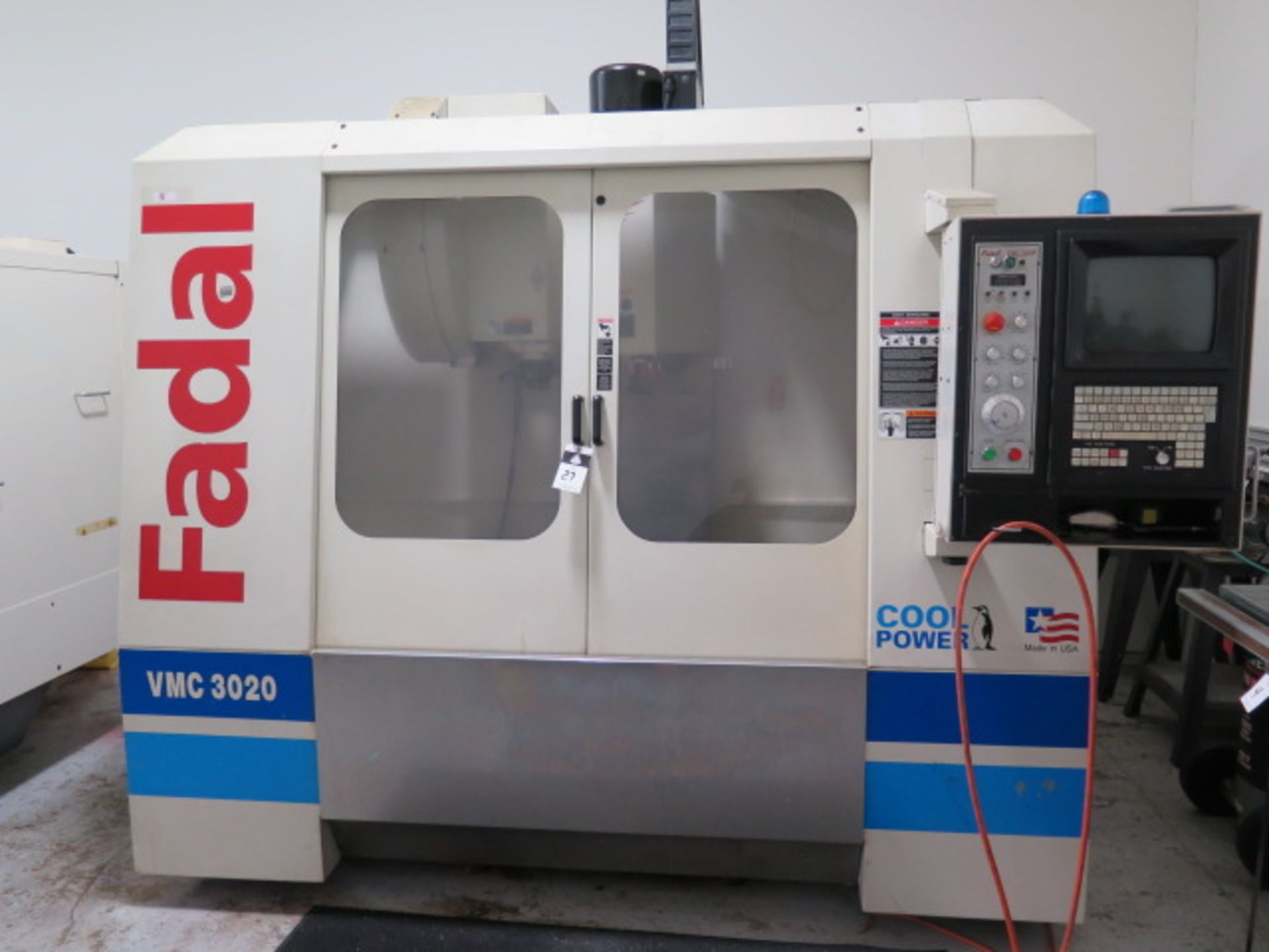 2003 Fadal VMC3020 VHT CNC VMC s/n 032003065369 w/ Fadal CNC 32MP Controls, SOLD AS IS