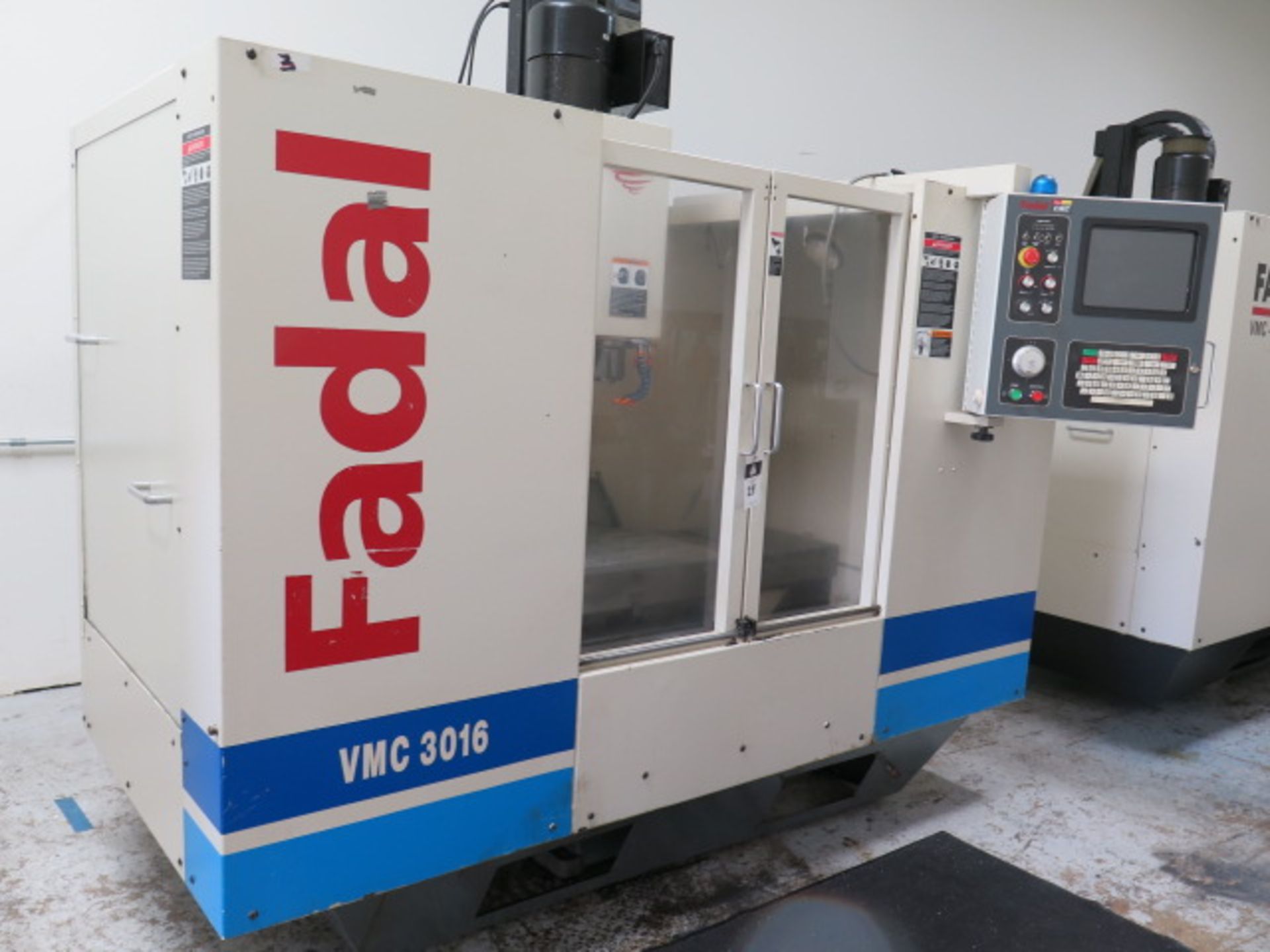 2003 Fadal VMC3016HT 4-Axis CNC VMC s/n 02124873 w/ Fadal Multi Processor control, SOLD AS IS - Image 3 of 12