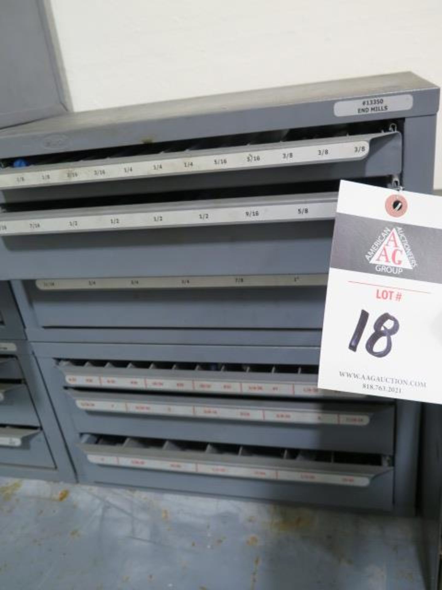 Huot Tap and Endmill Cabinets (2) (Second Location) (SOLD AS-IS - NO WARRANTY)