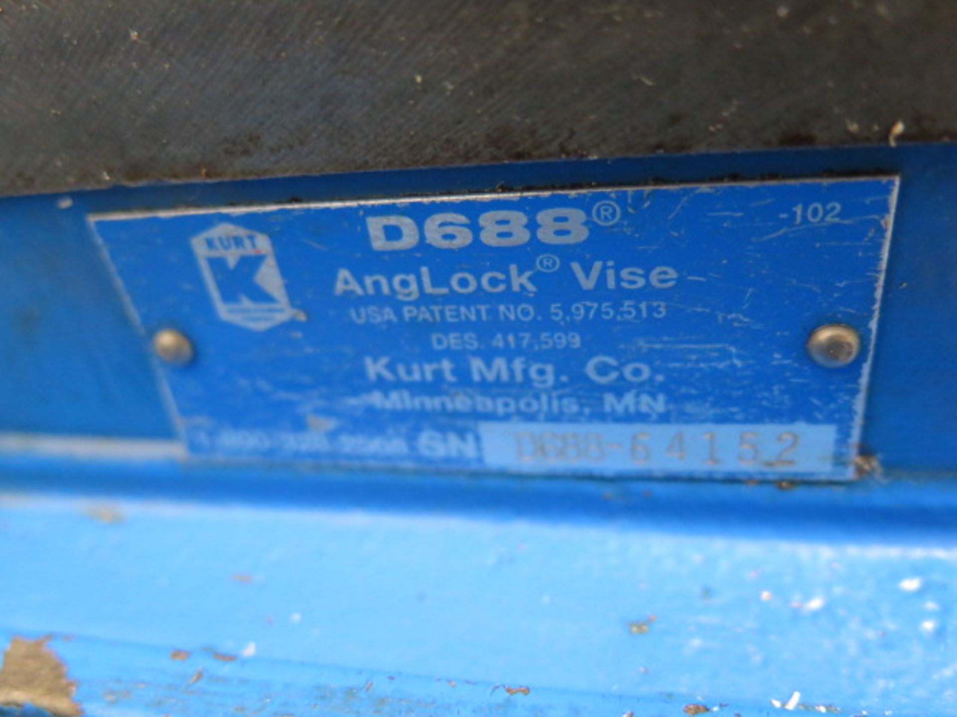 Kurt D688 6” Angle-Lock Vise (Second Location) (SOLD AS-IS - NO WARRANTY) - Image 4 of 4
