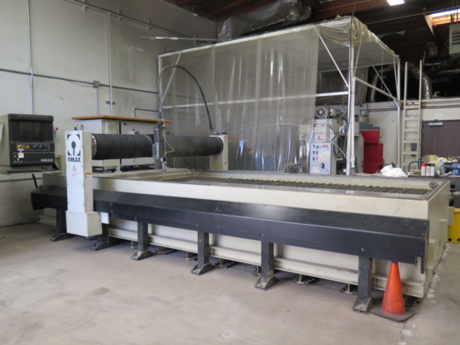 Omax “Fabricator” 80” x 160” CNC WaterJet Machine s/n G511506 w/ Omax MAKE Precision, SOLD AS IS