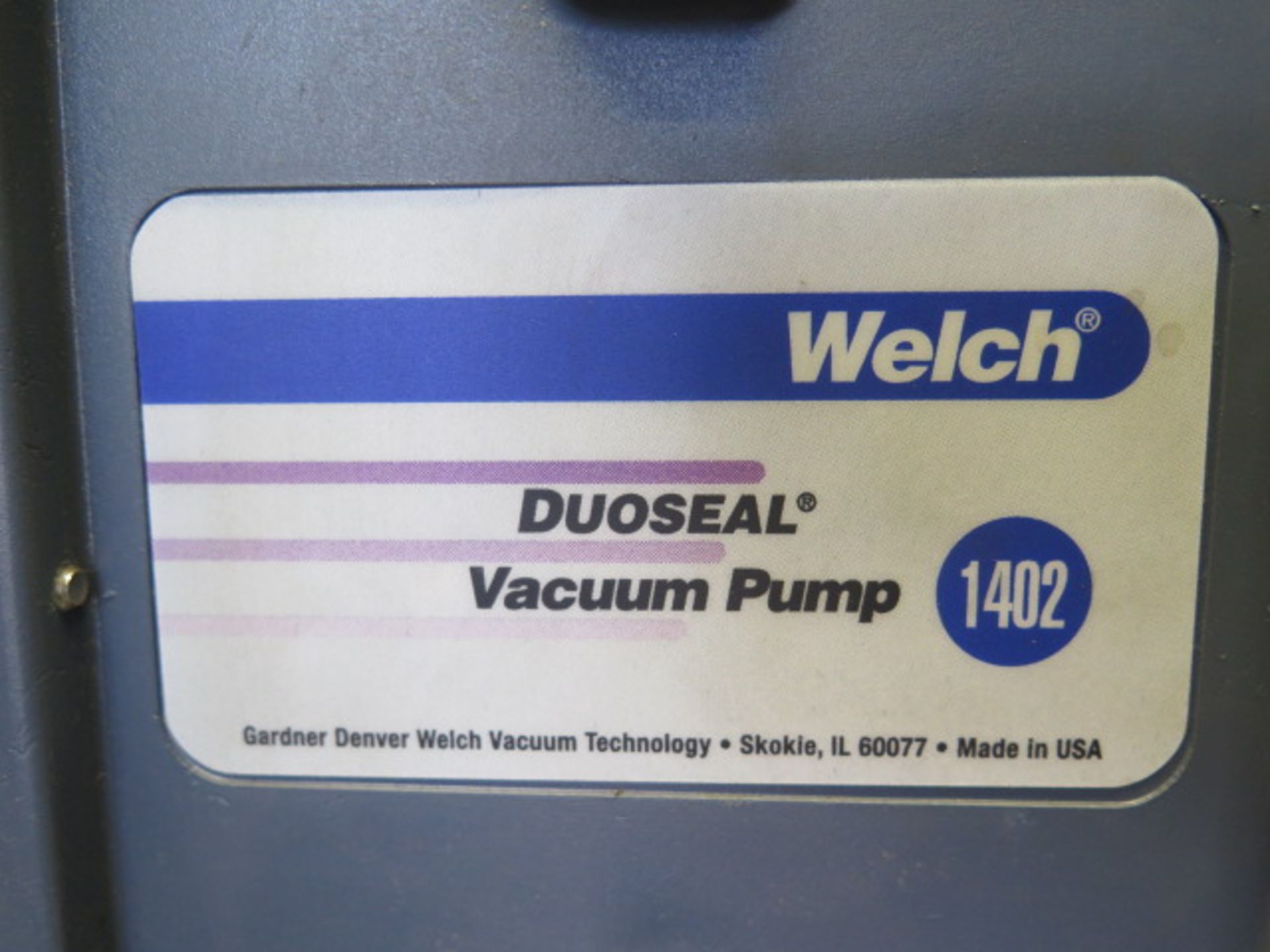 Welch Vacuum Pump (SOLD AS-IS - NO WARRANTY) - Image 6 of 6
