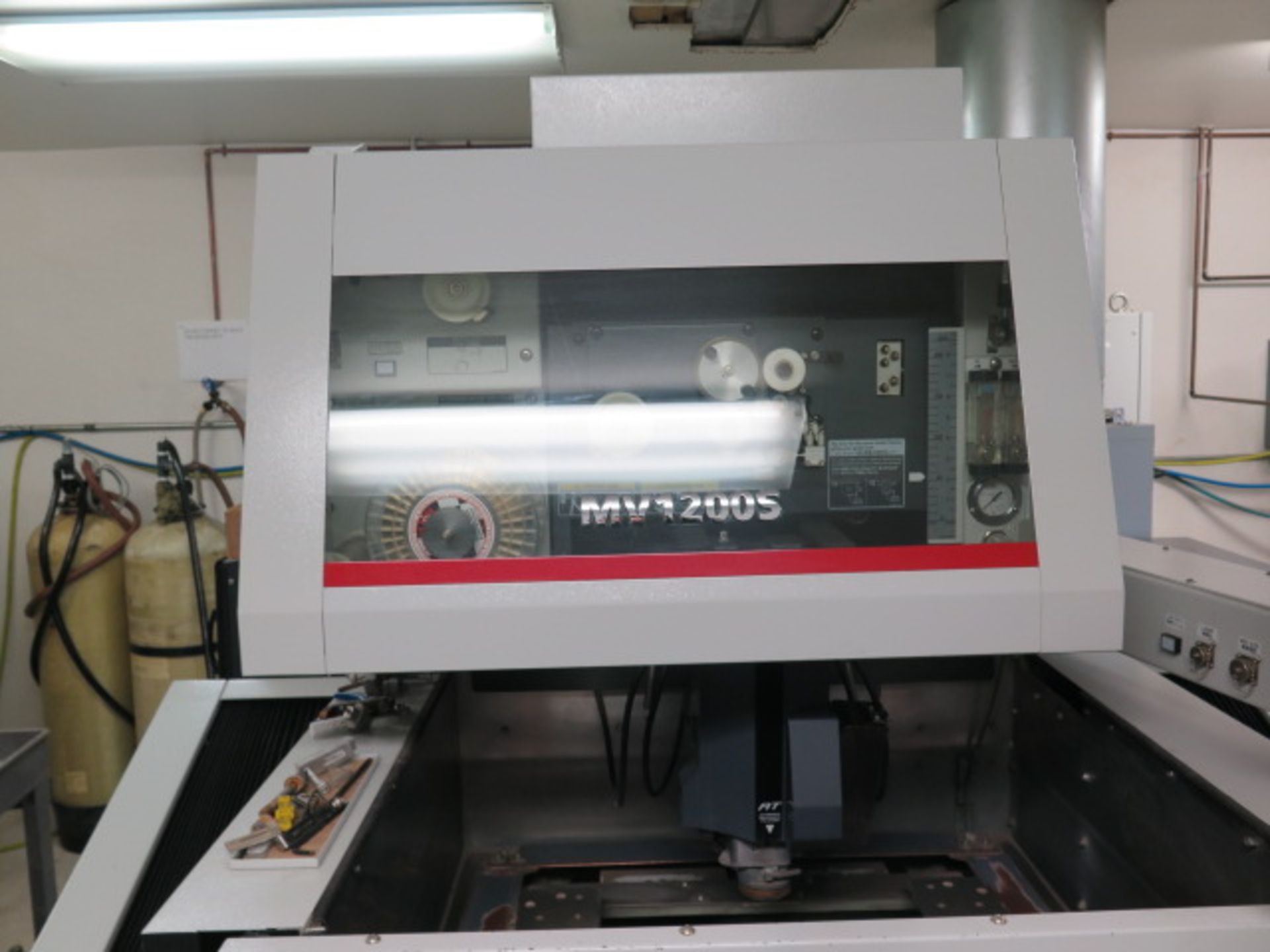 2017 Mitsubishi MV1200S Advance Type M800 CNC Wire EDM s/n D00M0078 w/ Mitsubishi D-Cubes,SOLD AS IS - Image 3 of 22