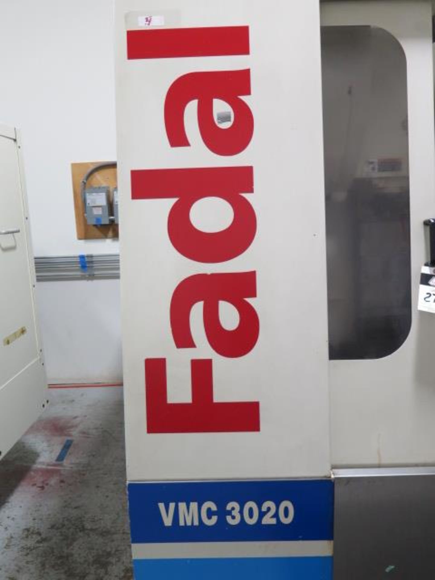2003 Fadal VMC3020 VHT CNC VMC s/n 032003065369 w/ Fadal CNC 32MP Controls, SOLD AS IS - Image 11 of 14