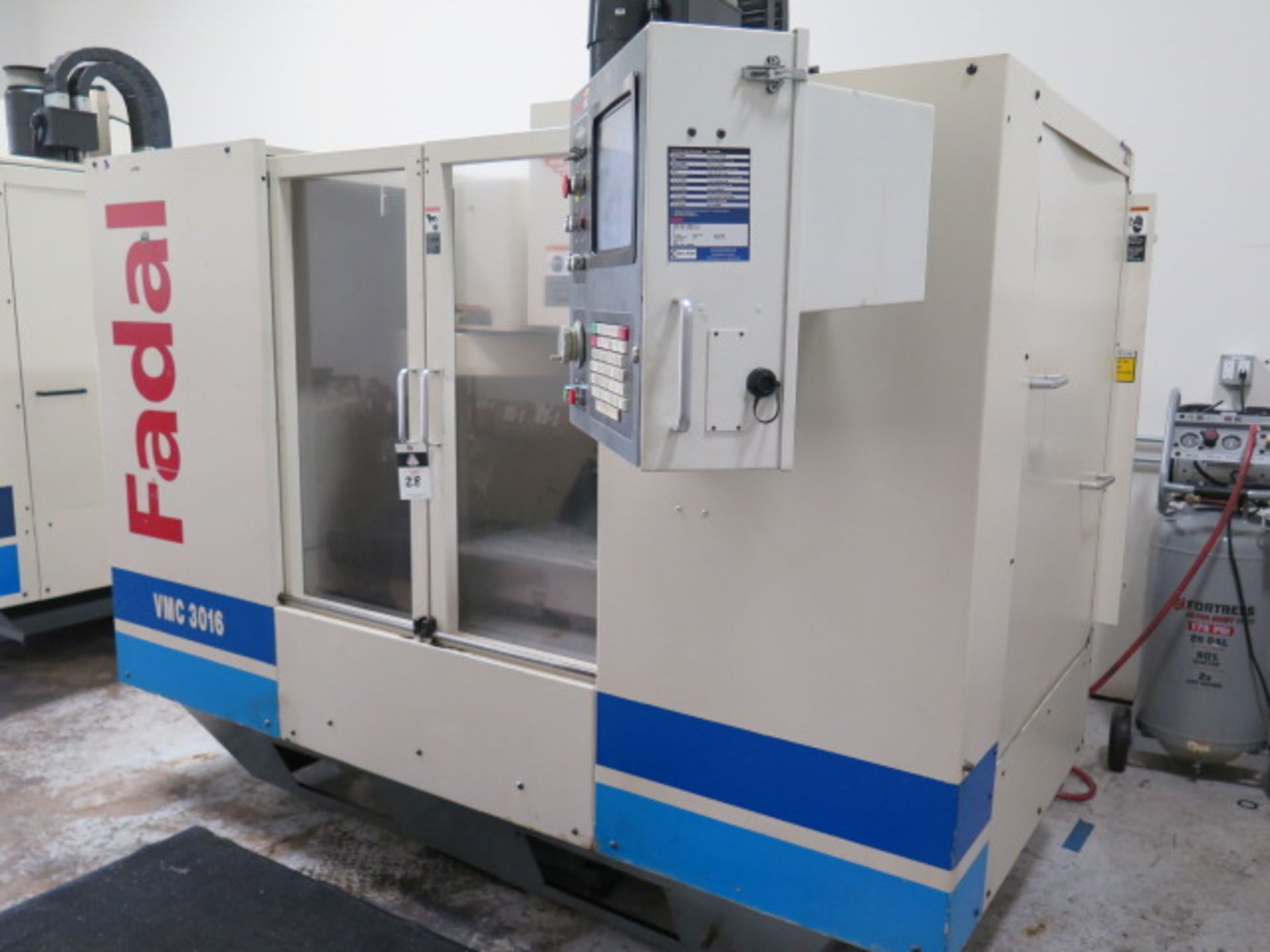 2003 Fadal VMC3016HT 4-Axis CNC VMC s/n 02124873 w/ Fadal Multi Processor control, SOLD AS IS - Image 2 of 12