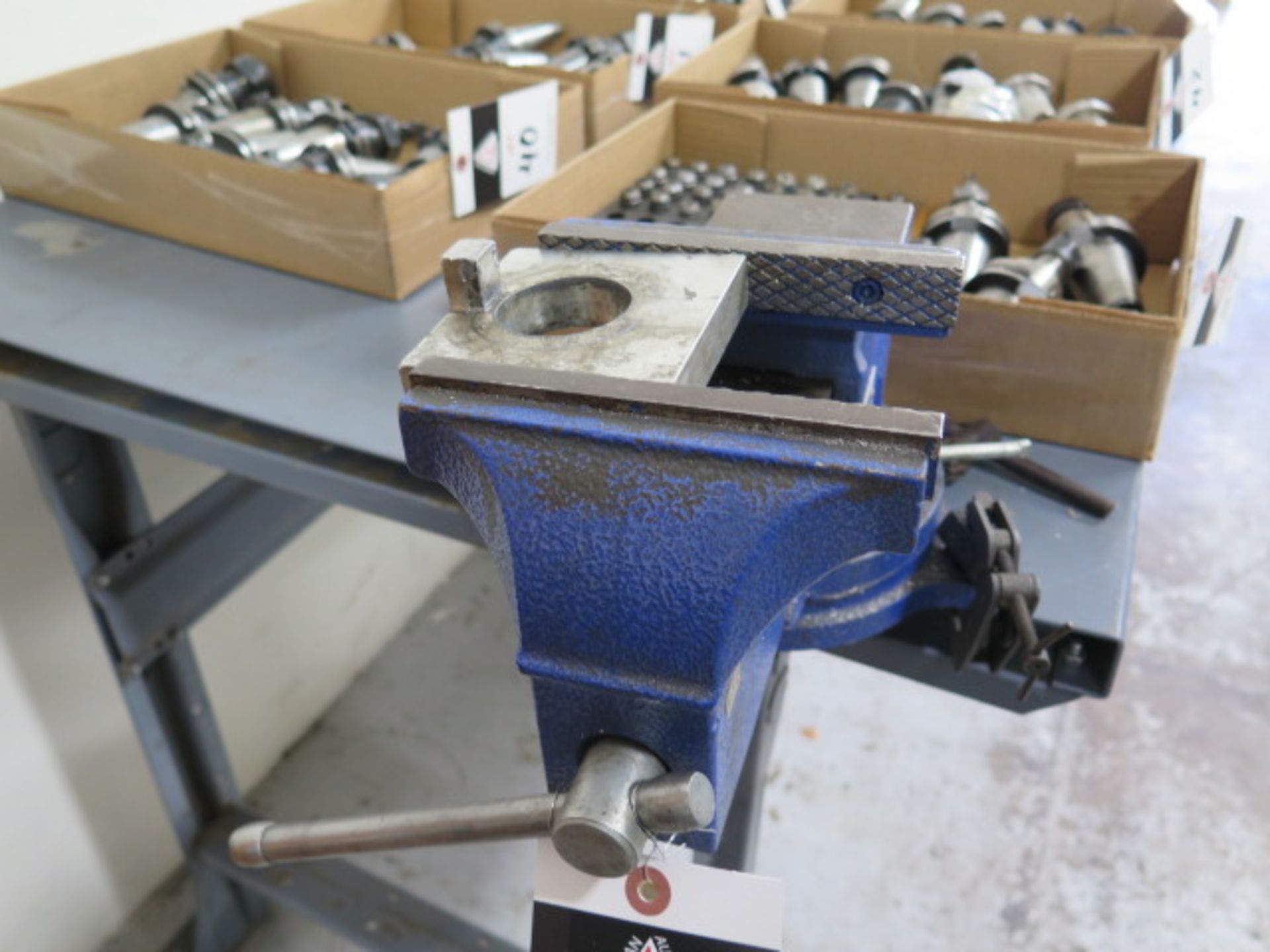 Steel Work Benches (2) and 6" Bench Vise (Second Location) (SOLD AS-IS - NO WARRANTY) - Image 3 of 5