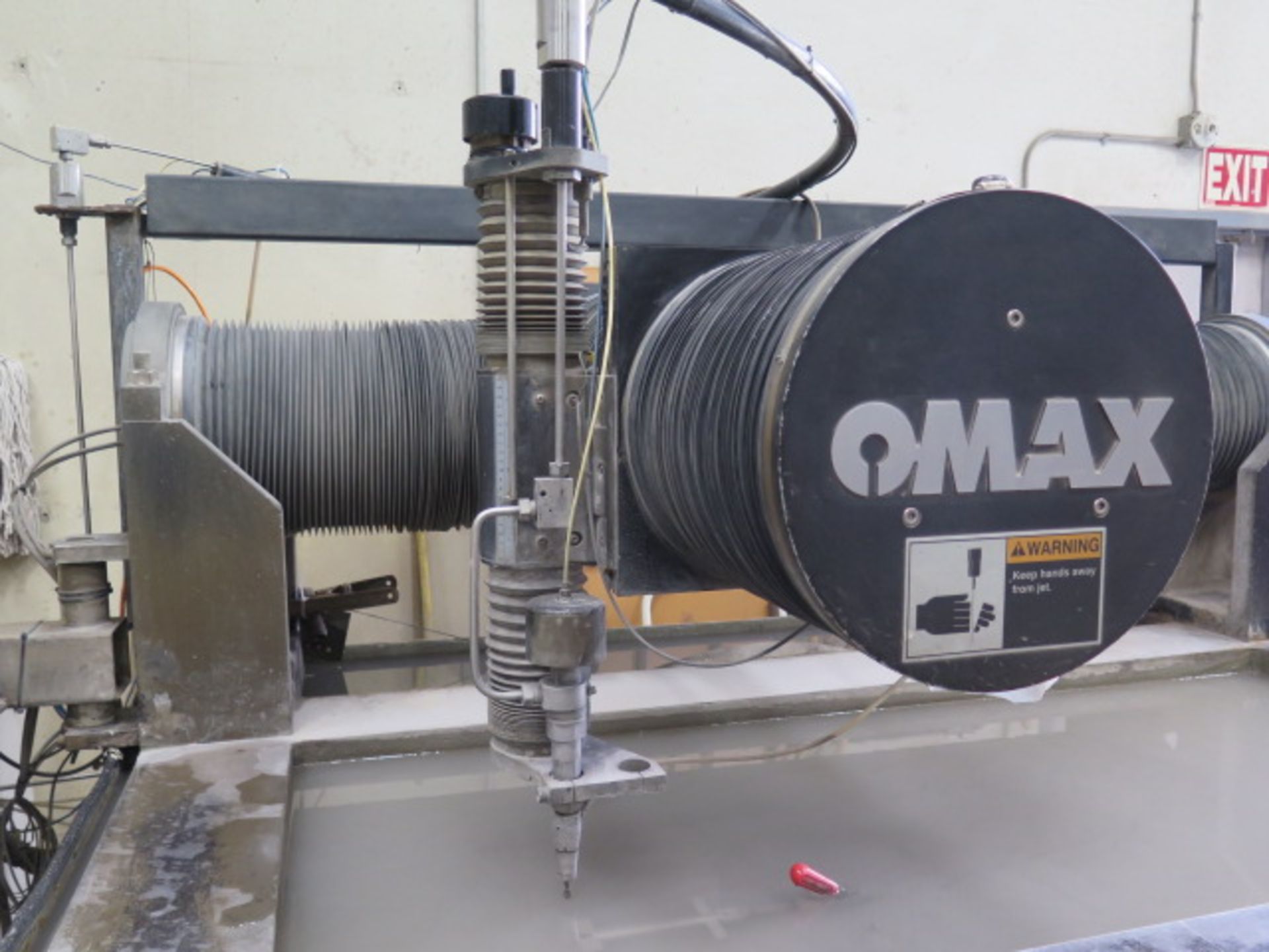 Omax mdl. 2652 2’ x 4’ CNC WaterJet Machine s/n B511824 w/ Omax MAKE Precision Velocity, SOLD AS IS - Image 4 of 17