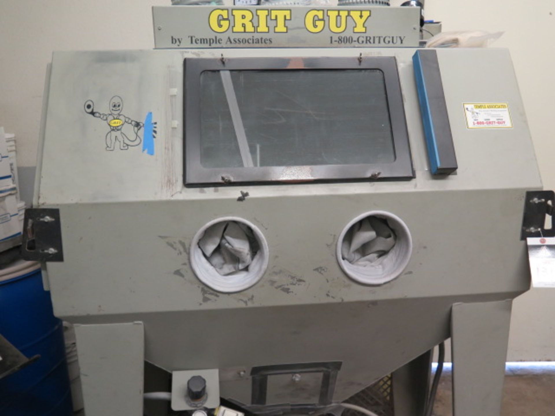 Temple Associates “Grit-Guy” Dry Blast Cabinet w/ Dust Collector (SOLD AS-IS - NO WARRANTY) - Image 2 of 7