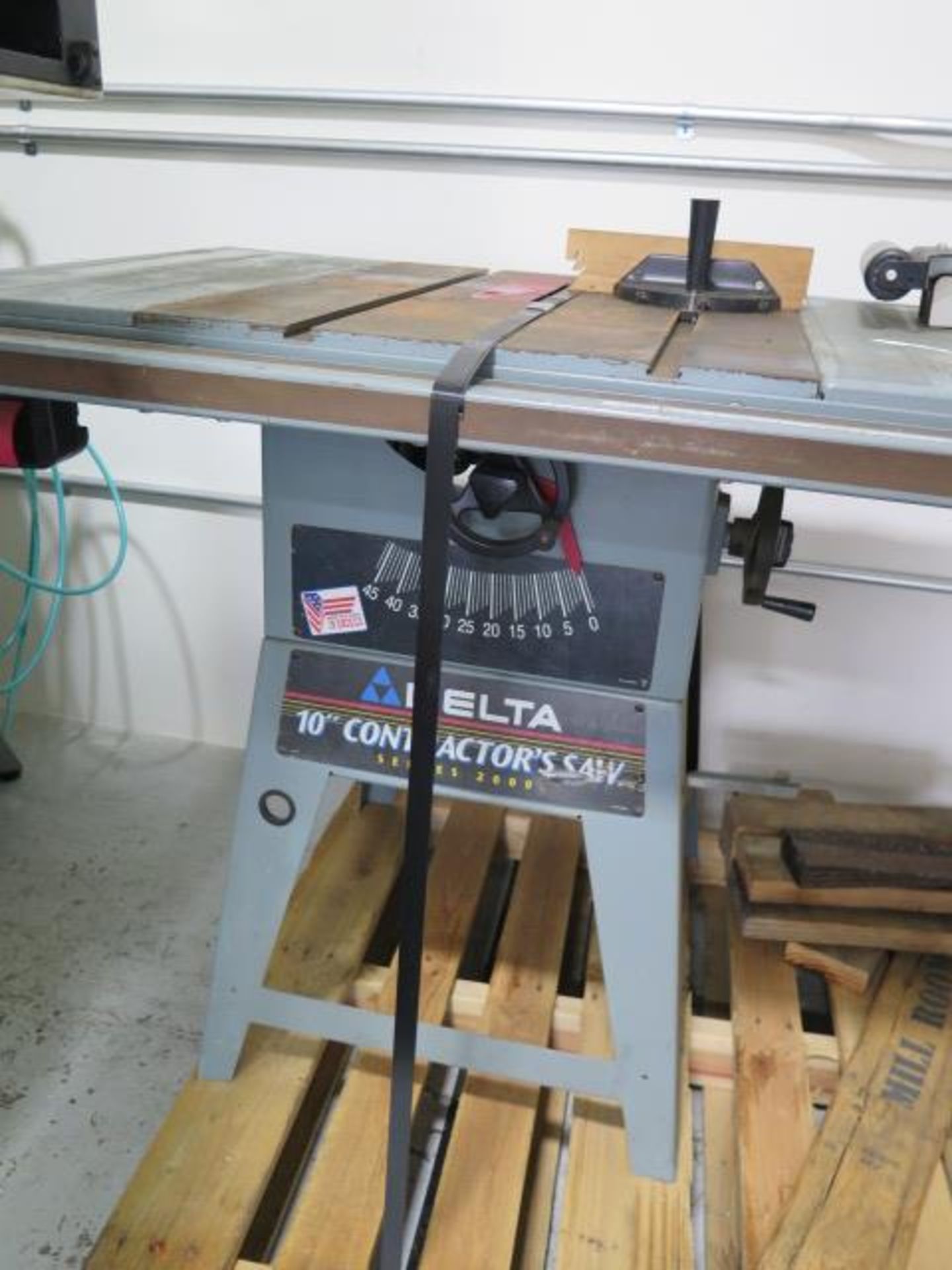 Delta Series 2000 10” Tilting Arbor Table Saw w/ Extended Table, Biesemeyer Fence System (Second - Image 2 of 7