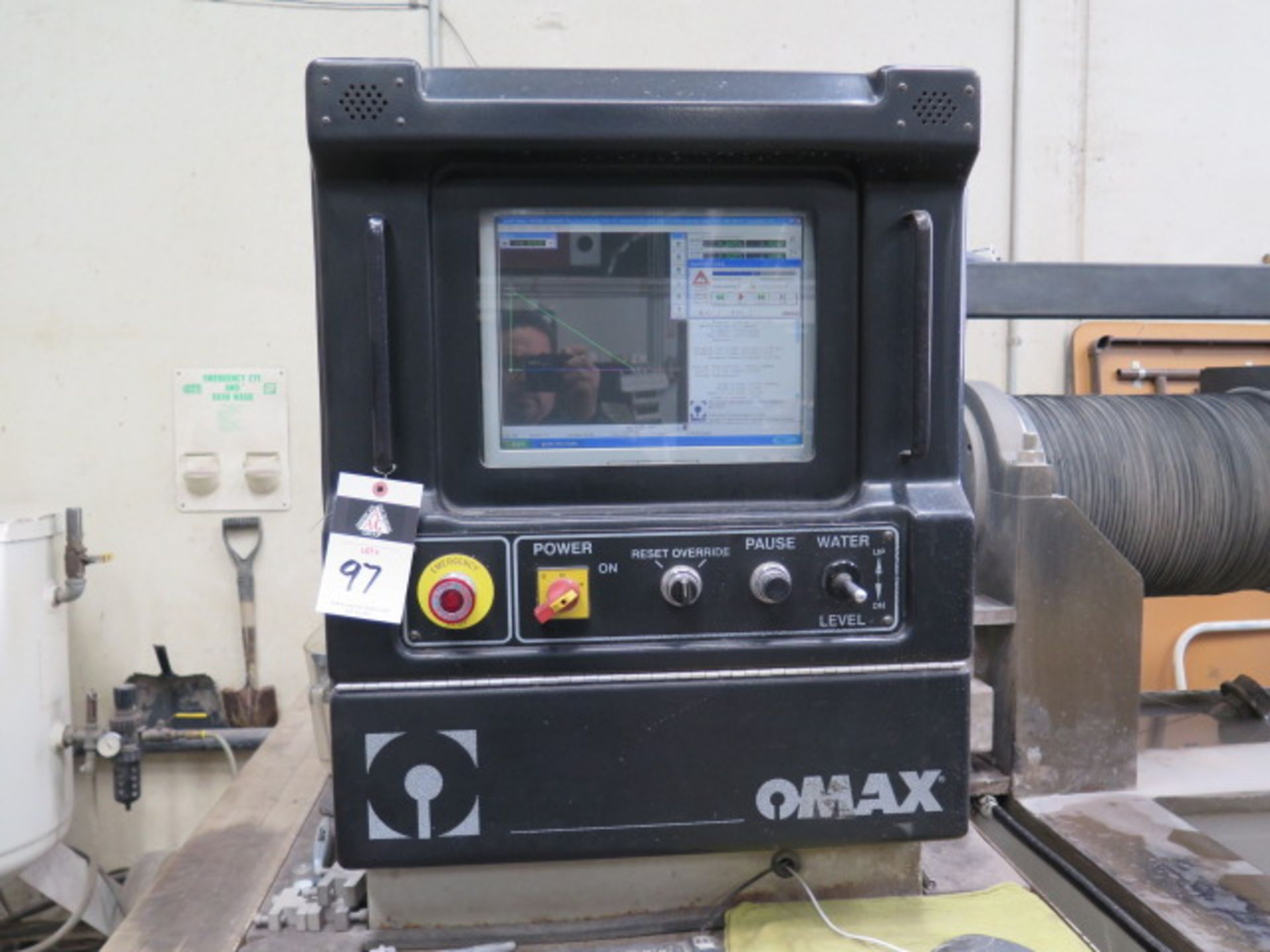 Omax mdl. 2652 2’ x 4’ CNC WaterJet Machine s/n B511824 w/ Omax MAKE Precision Velocity, SOLD AS IS - Image 11 of 17