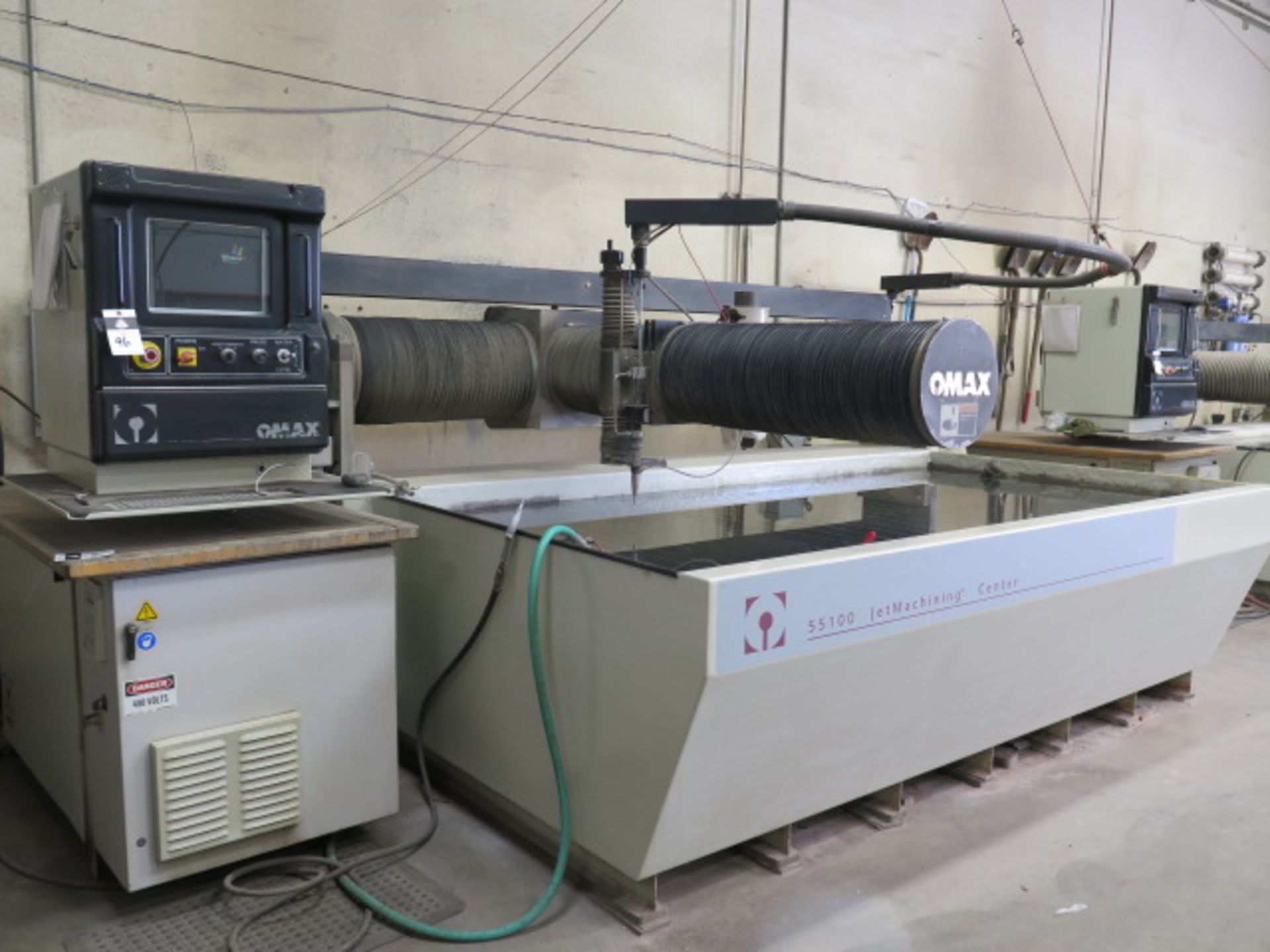 Omax mdl. 55100 5’ x 10’ CNC WaterJet Machine s/n B511750 w/ Omax MAKE Precision Velocity,SOLD AS IS - Image 2 of 24