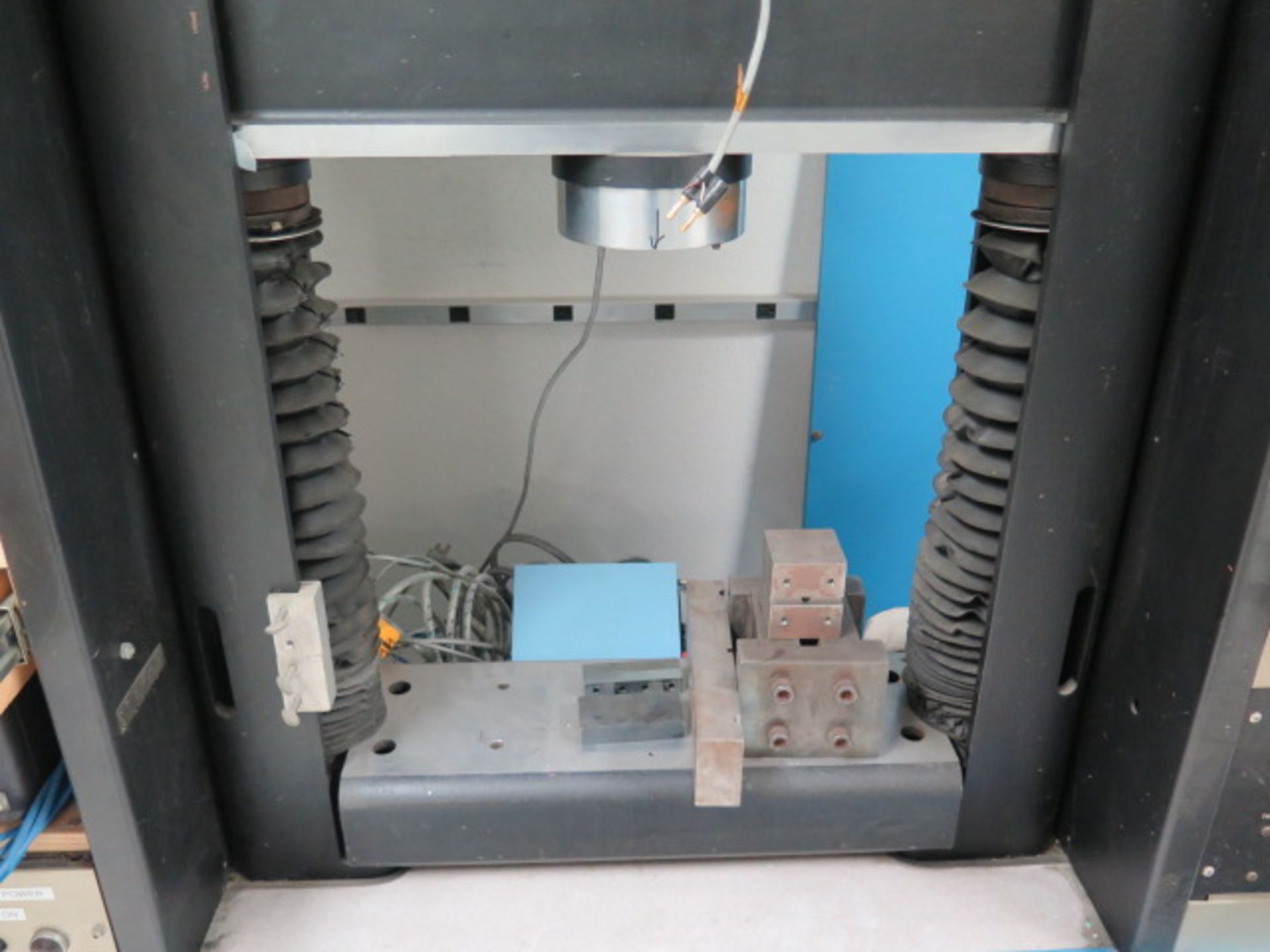 Instron Universal Tension and Compression Testing w/ Instron Controls, Test Fixtures, SOLD AS IS - Image 5 of 29