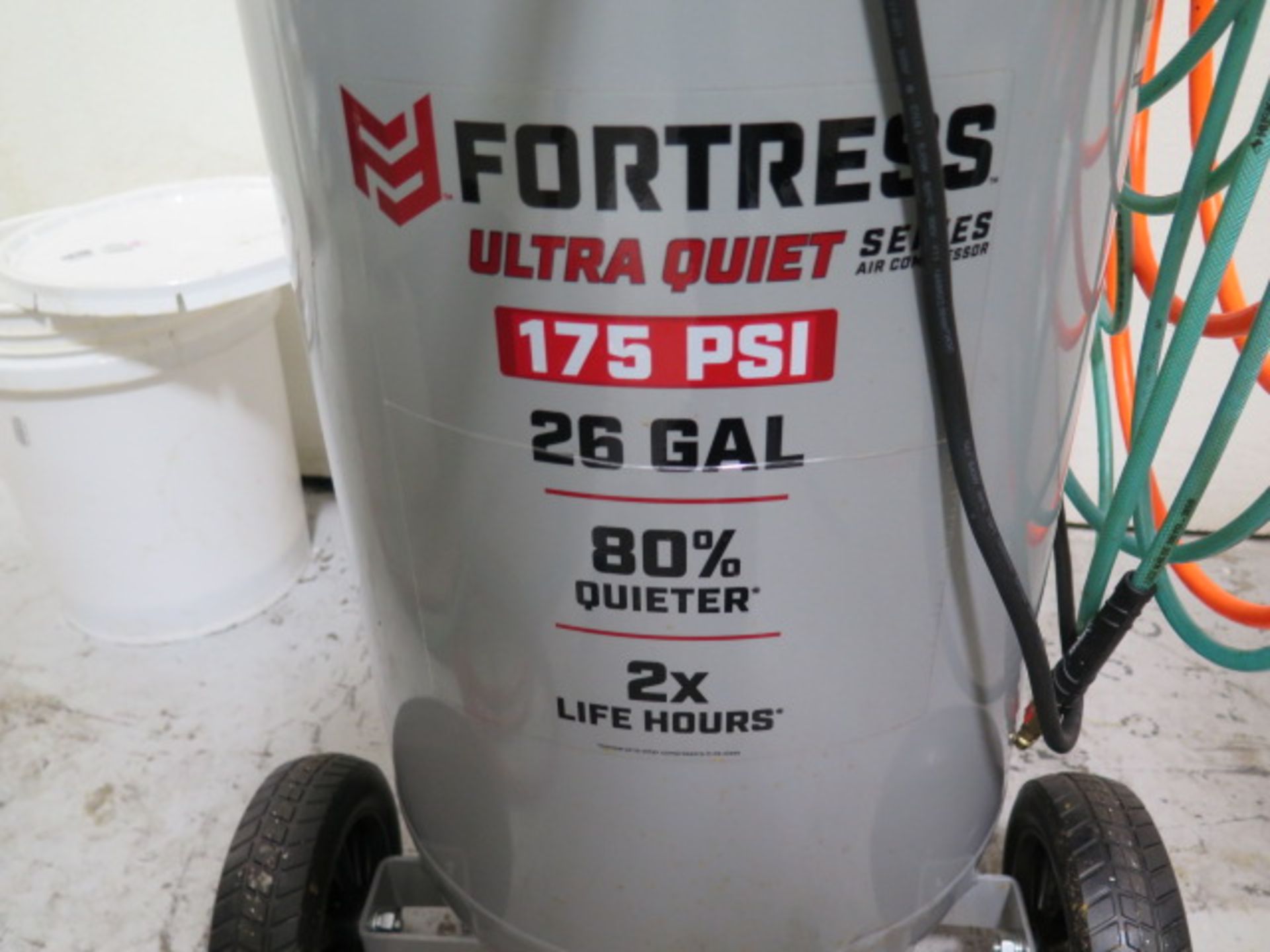 Fortress 1.7Hp Portable Air Compressor w/ 26 Gallon Tank (Second Location) - Image 7 of 7