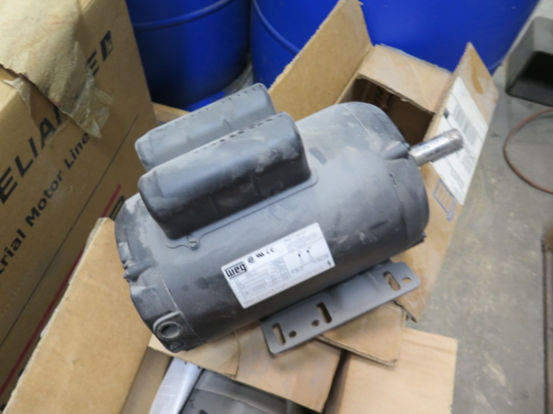 4Hp Motors (2) (NEW - FOR OMAX PRIMING PUMP) (SOLD AS-IS - NO WARRANTY) - Image 2 of 5