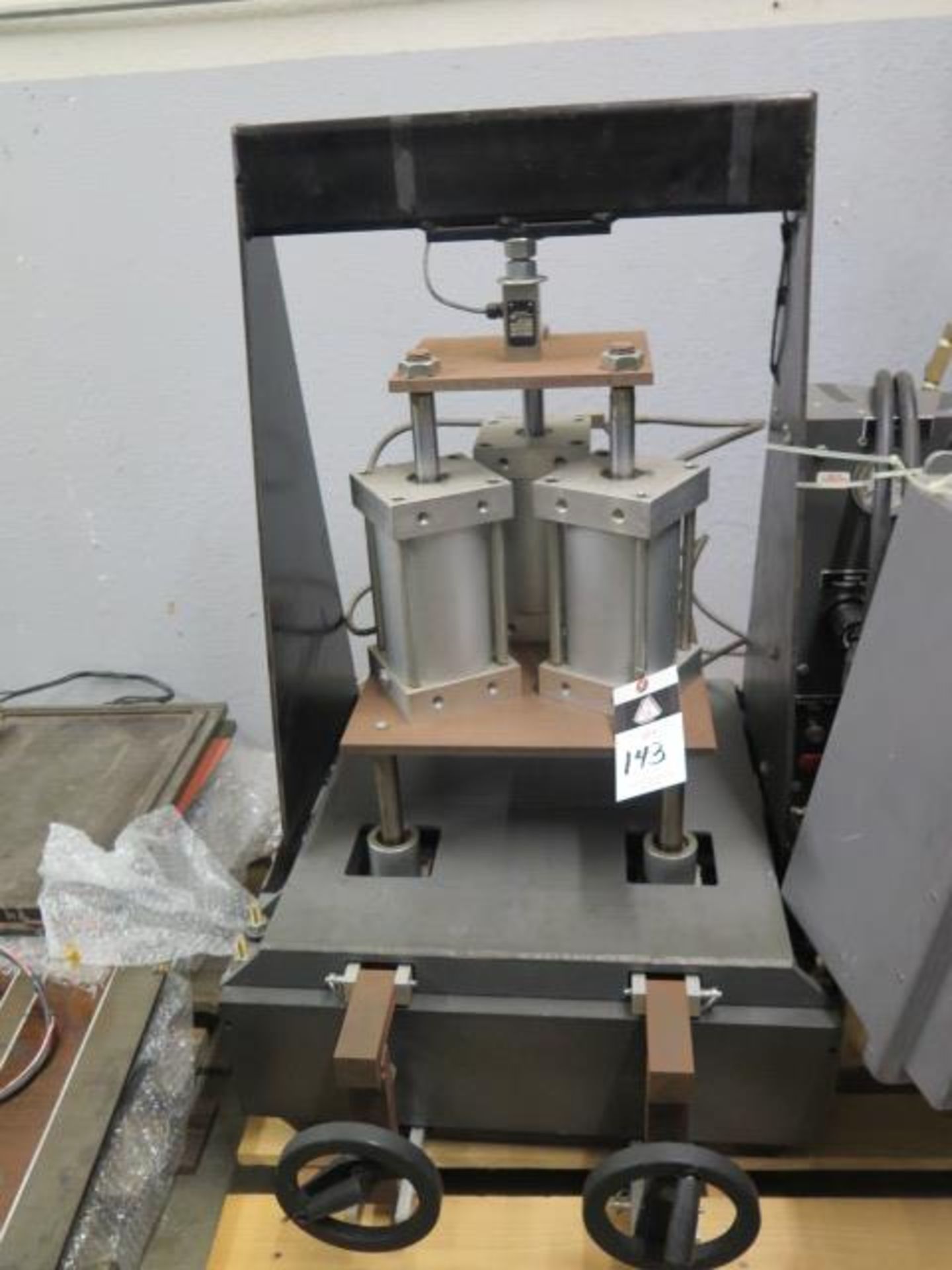 Custom Pneumatic Platen Press (SOLD AS-IS - NO WARRANTY) - Image 2 of 7