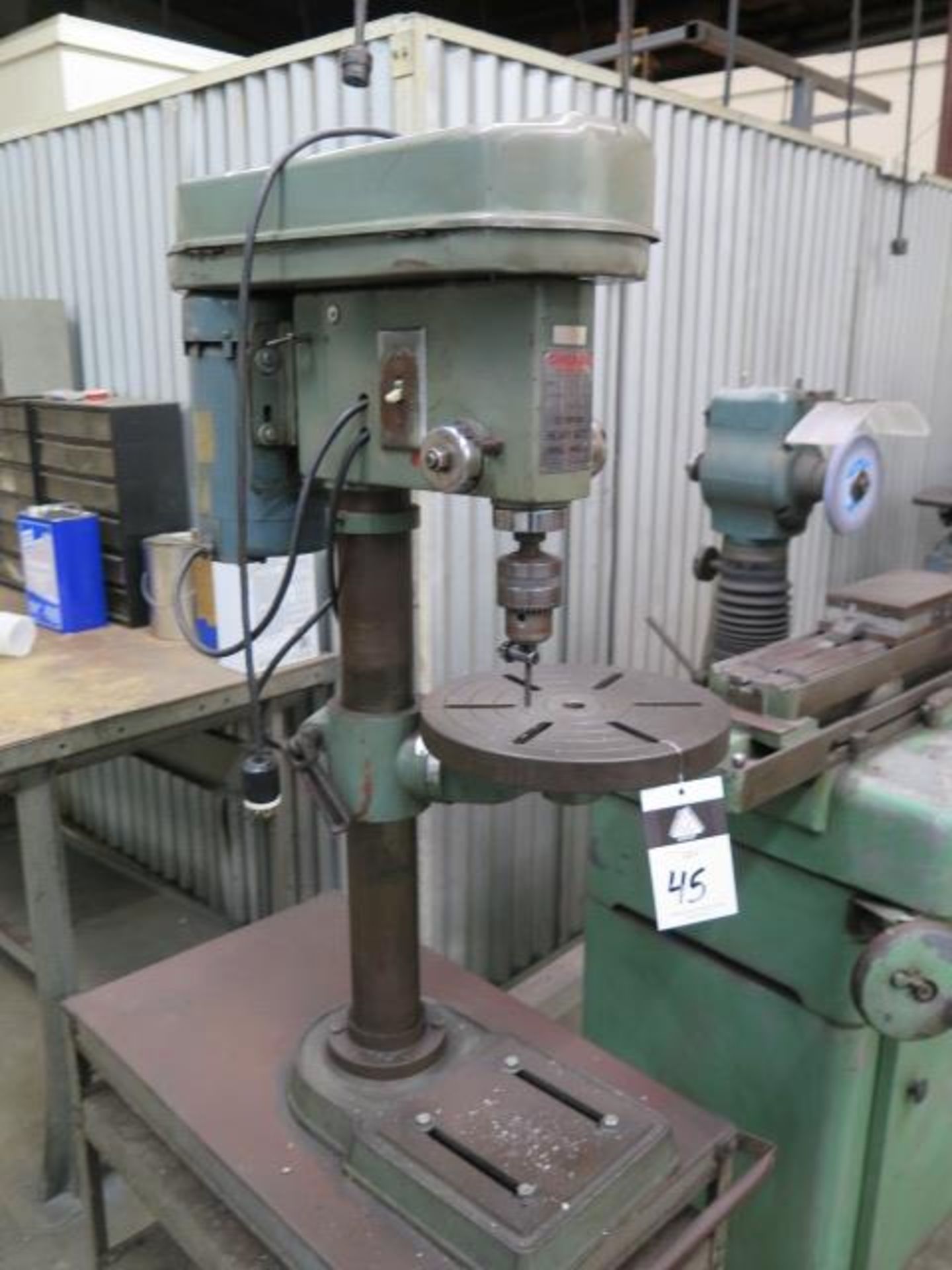 Chicago 12-Speed Bench Model Drill Press w/ Cart (SOLD AS-IS - NO WARRANTY) - Image 2 of 6