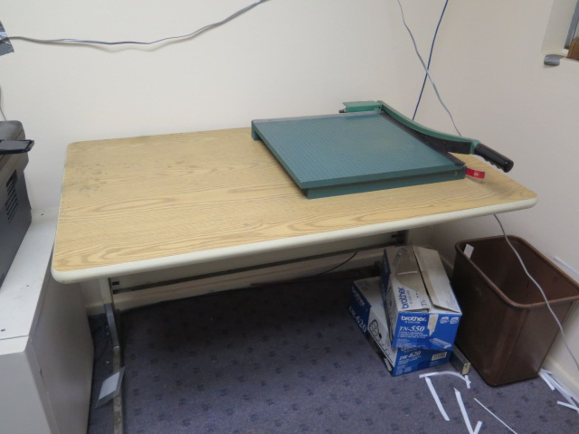 File Cabinets, Table, Paper Cutter and Chair (SOLD AS-IS - NO WARRANTY) - Image 4 of 5