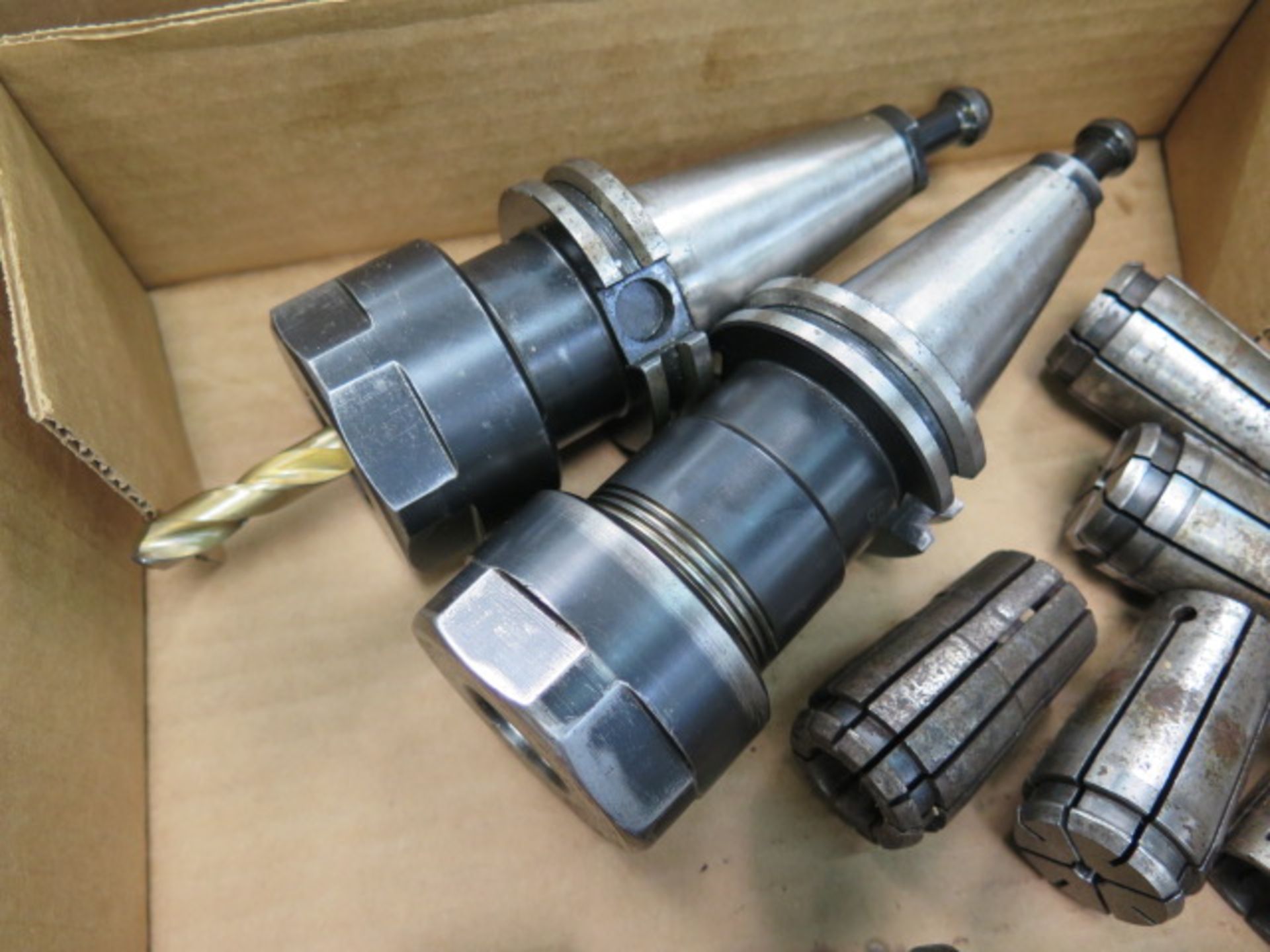 CAT-40 Taper TG100 Collet Chucks (5) w/ Collets (SOLD AS-IS - NO WARRANTY) - Image 4 of 5