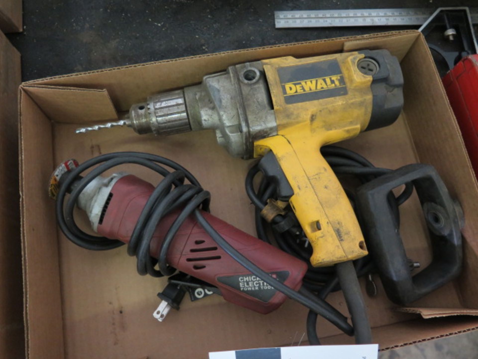 DeWalt Electric Drill and Chicage Grinder (SOLD AS-IS - NO WARRANTY) - Image 2 of 4