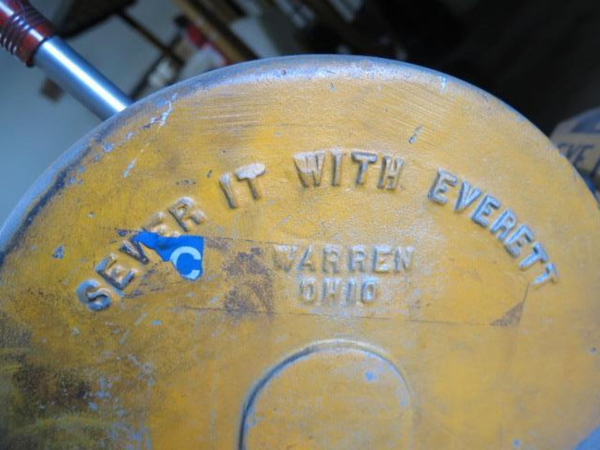 Everett Abrasive Cutoff Saw w/ Steel Table (SOLD AS-IS - NO WARRANTY) - Image 4 of 4