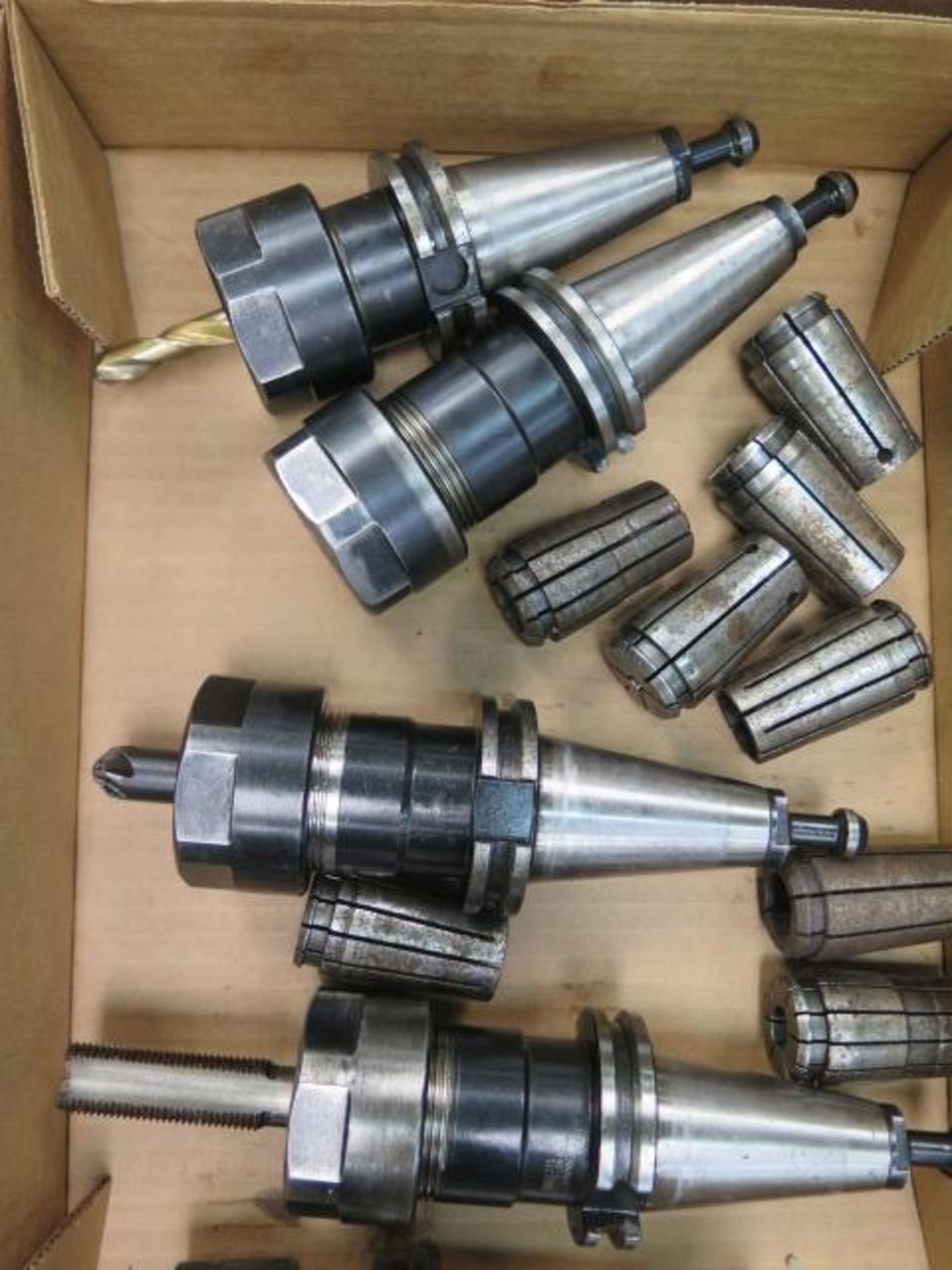 CAT-40 Taper TG100 Collet Chucks (5) w/ Collets (SOLD AS-IS - NO WARRANTY) - Image 3 of 5