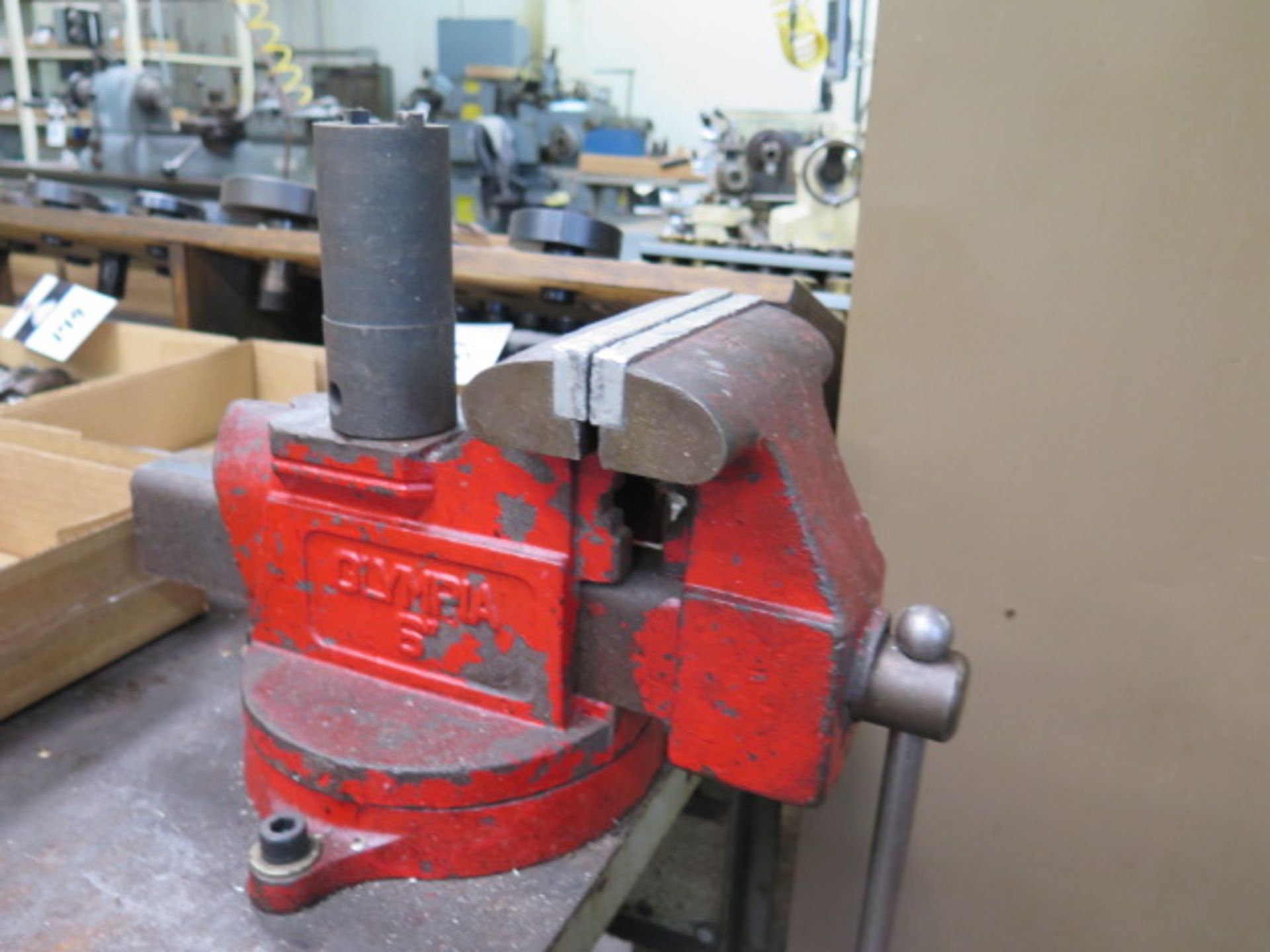 Olympia 6" Bench Vise w/ Work Bench (SOLD AS-IS - NO WARRANTY) - Image 3 of 6