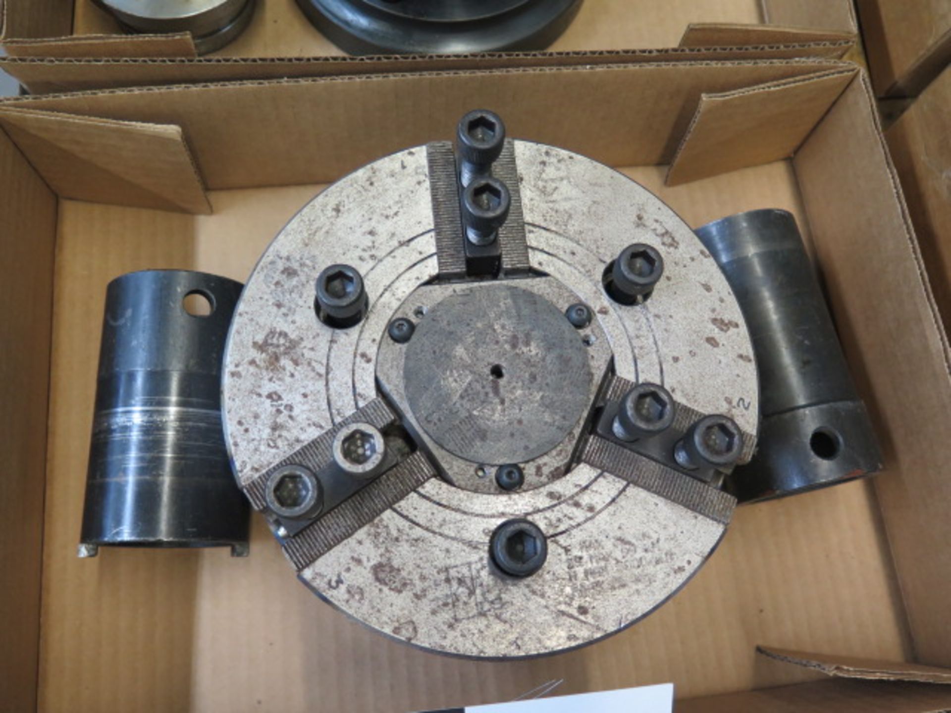 8” 3-Jaw Power Chuck (SOLD AS-IS - NO WARRANTY) - Image 2 of 3