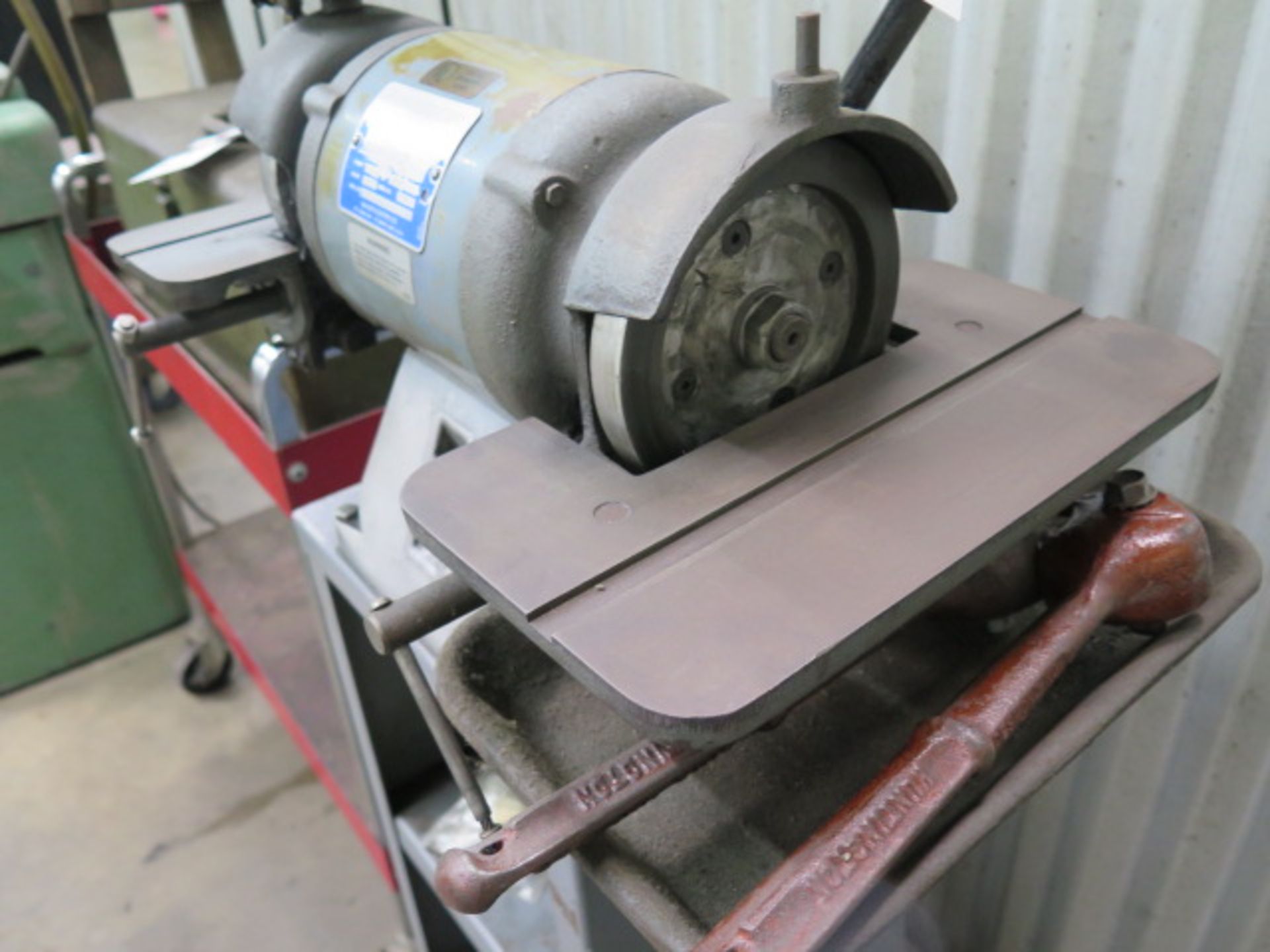 Baldor Pedestal Carbide Tool Grinder (SOLD AS-IS - NO WARRANTY) - Image 3 of 5