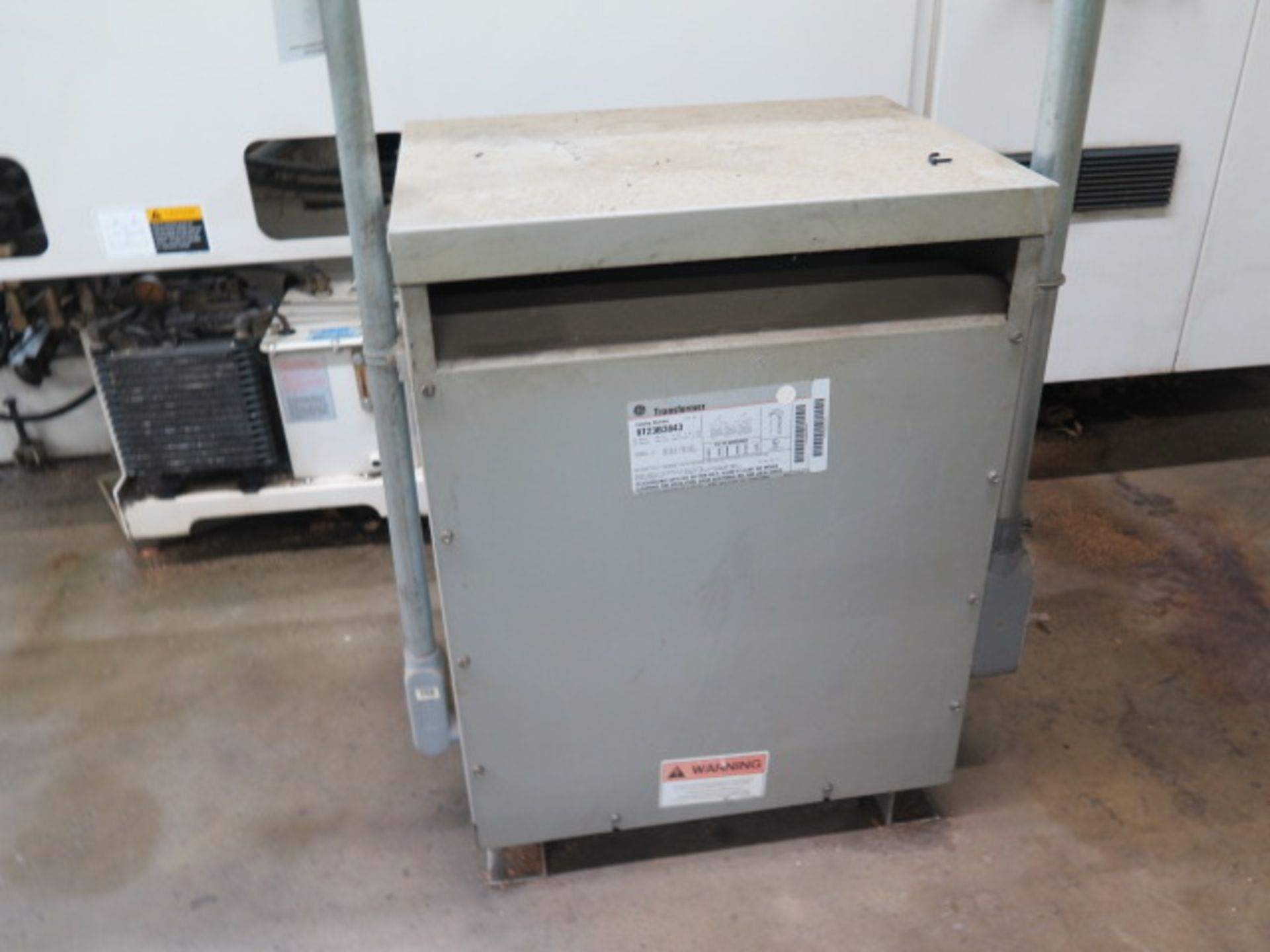 General Electric 45kVA Transformer 480-240/120 (SOLD AS-IS - NO WARRANTY) - Image 2 of 3