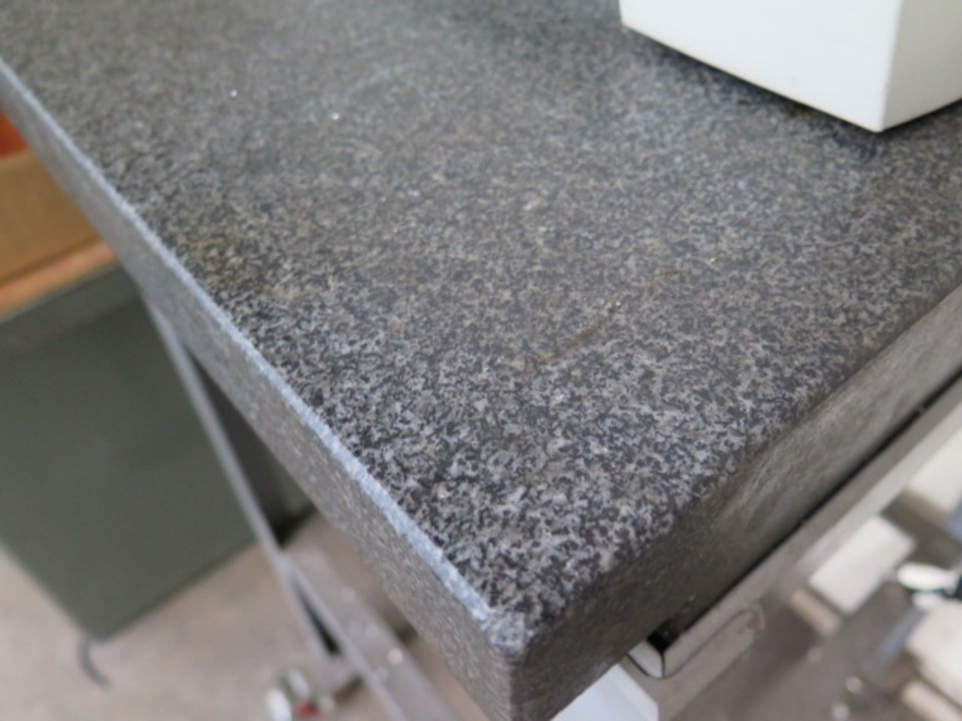 18" x 24" x 4" 2-Ledge Granite Surface Plate w/ Roll Stand (SOLD AS-IS - NO WARRANTY) - Image 5 of 5