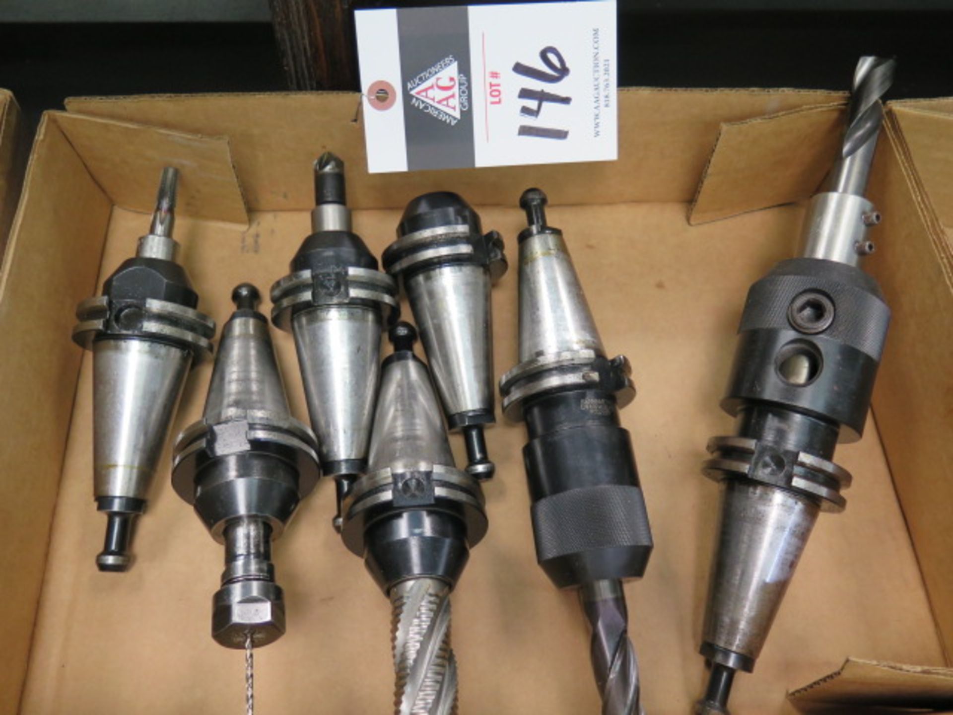 CAT-40 Taper Tooling (7) (SOLD AS-IS - NO WARRANTY)