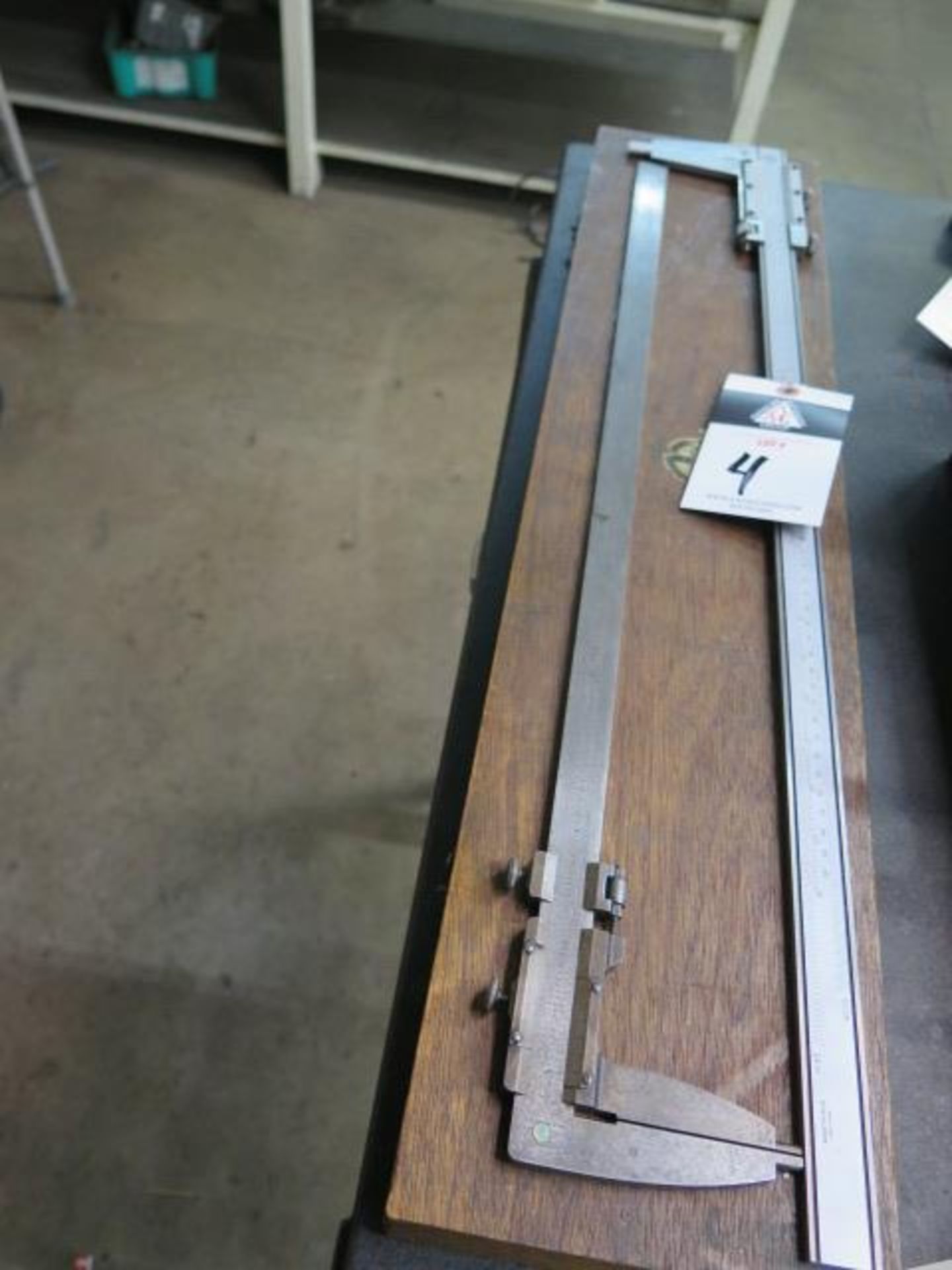 Kanon and Stalex 24" Vernier Calipers (2) (SOLD AS-IS - NO WARRANTY)