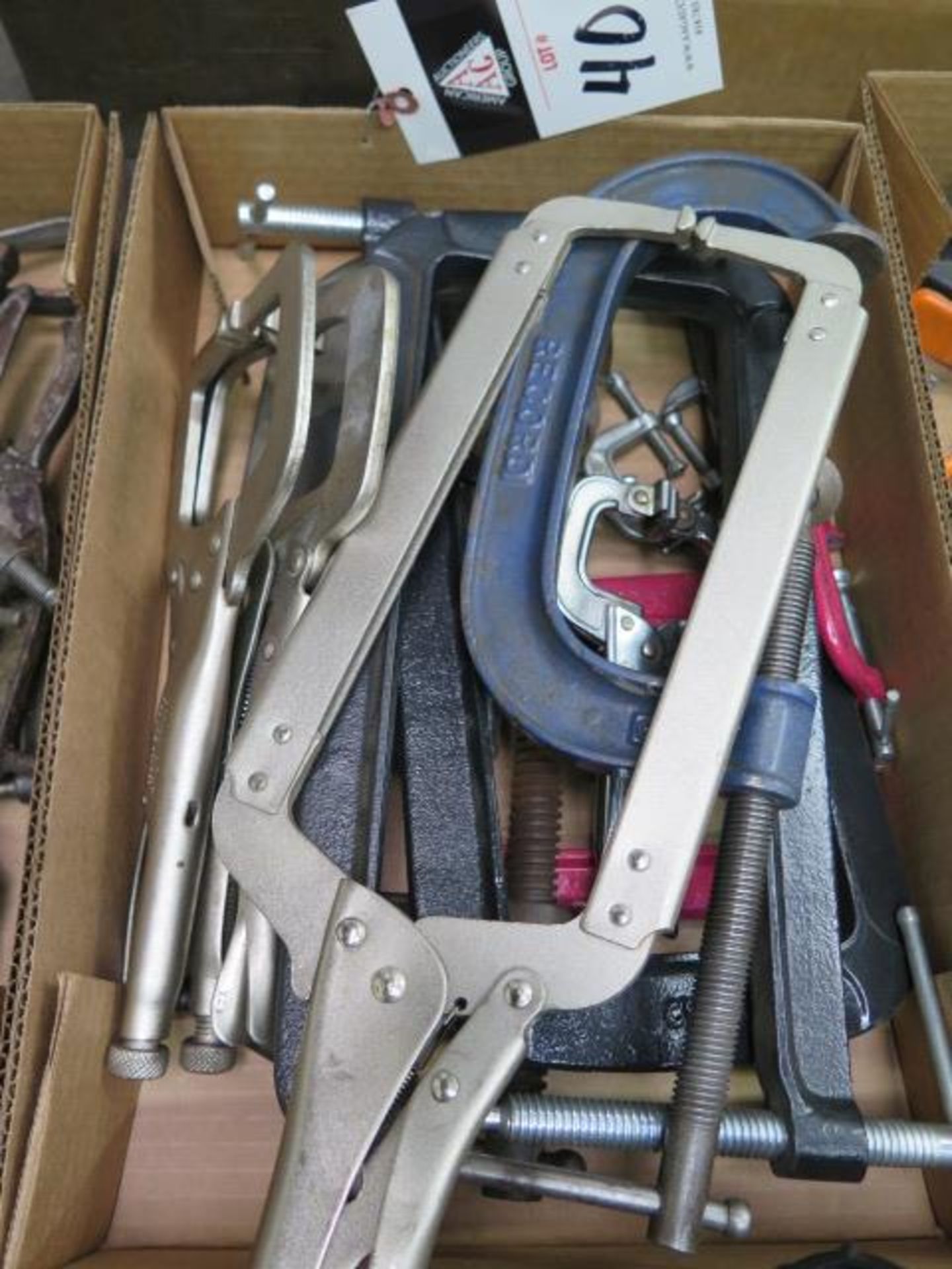 Welding Clamps and C-Clamps (SOLD AS-IS - NO WARRANTY)