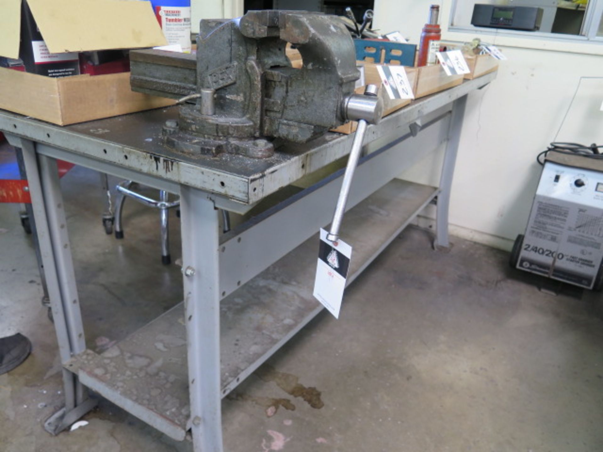 Work Benches (2) w/ Apex 5" Bench Vise (SOLD AS-IS - NO WARRANTY) - Image 2 of 4