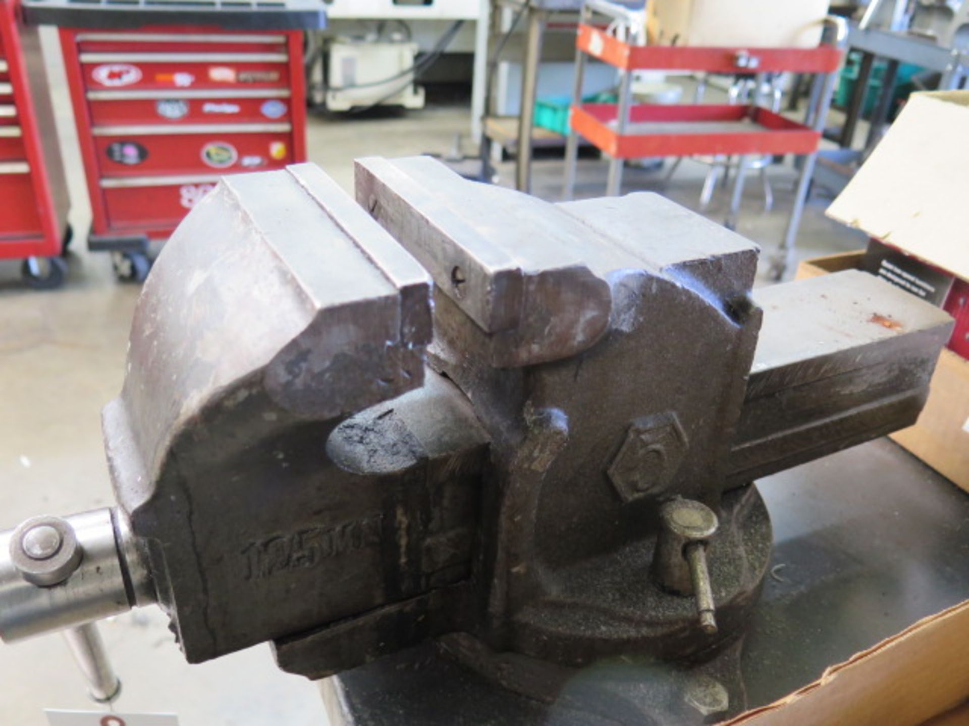 Work Benches (2) w/ Apex 5" Bench Vise (SOLD AS-IS - NO WARRANTY) - Image 4 of 4