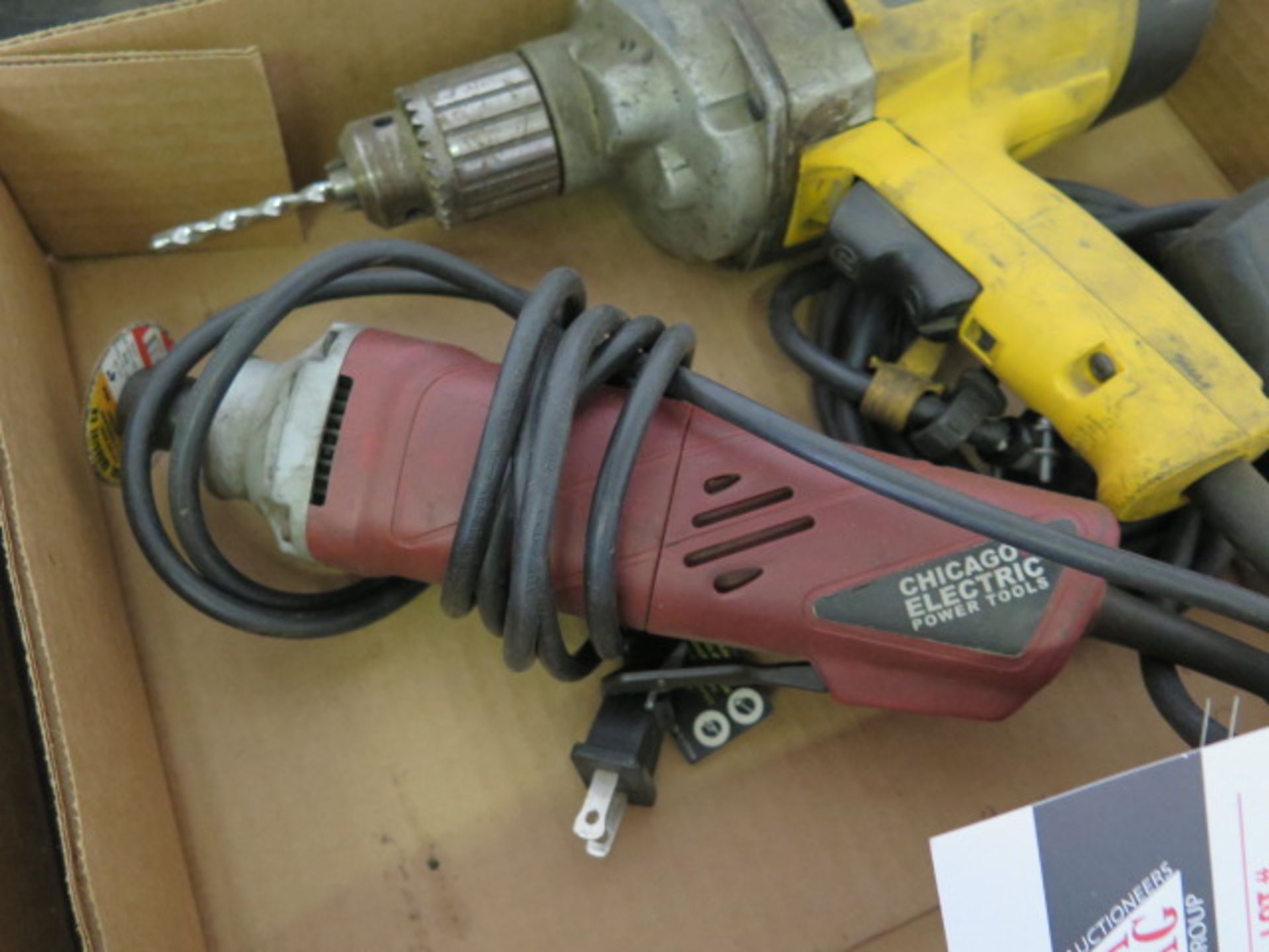 DeWalt Electric Drill and Chicage Grinder (SOLD AS-IS - NO WARRANTY) - Image 4 of 4