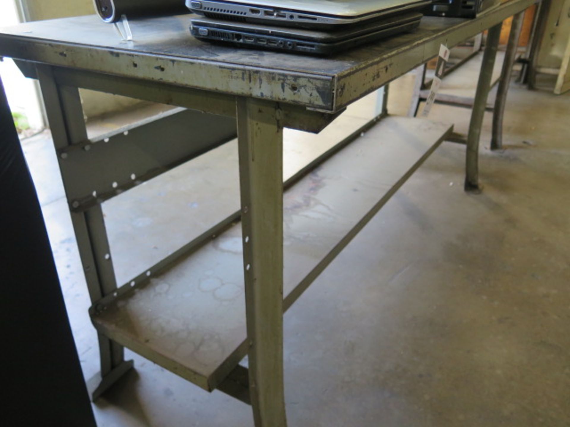 Steel Work Benches (3) (SOLD AS-IS - NO WARRANTY) - Image 2 of 3