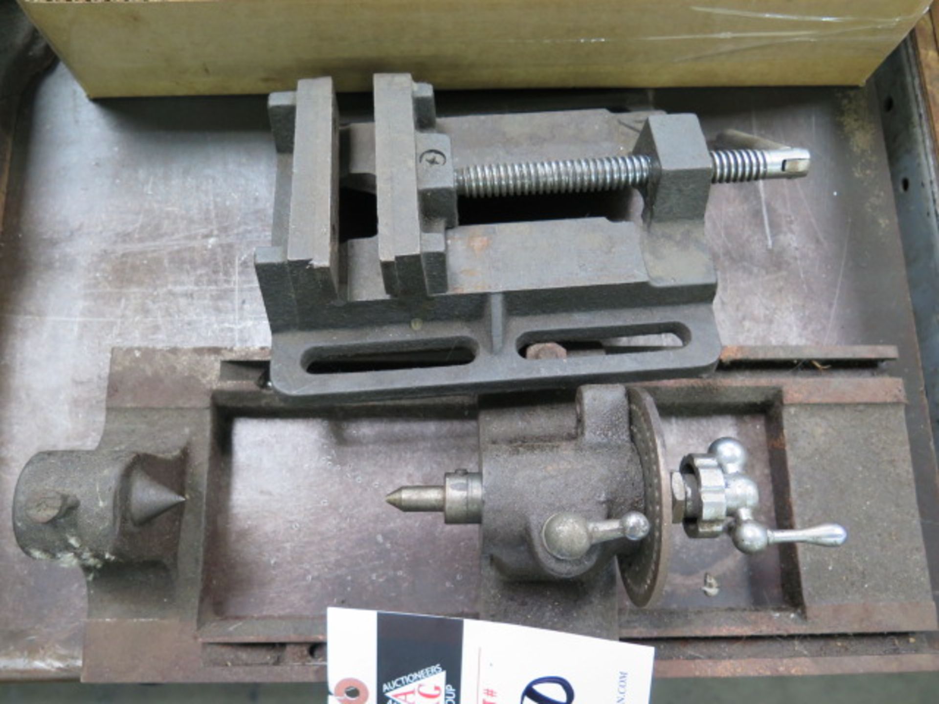 6" x 8" Bench Center and 4" Machine Vise (SOLD AS-IS - NO WARRANTY) - Image 2 of 6