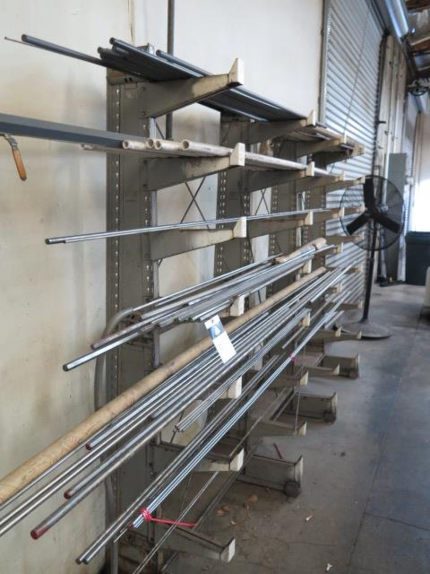 Misc Bar Stock w/ Cantilever Material Rack (SOLD AS-IS - NO WARRANTY) - Image 2 of 20