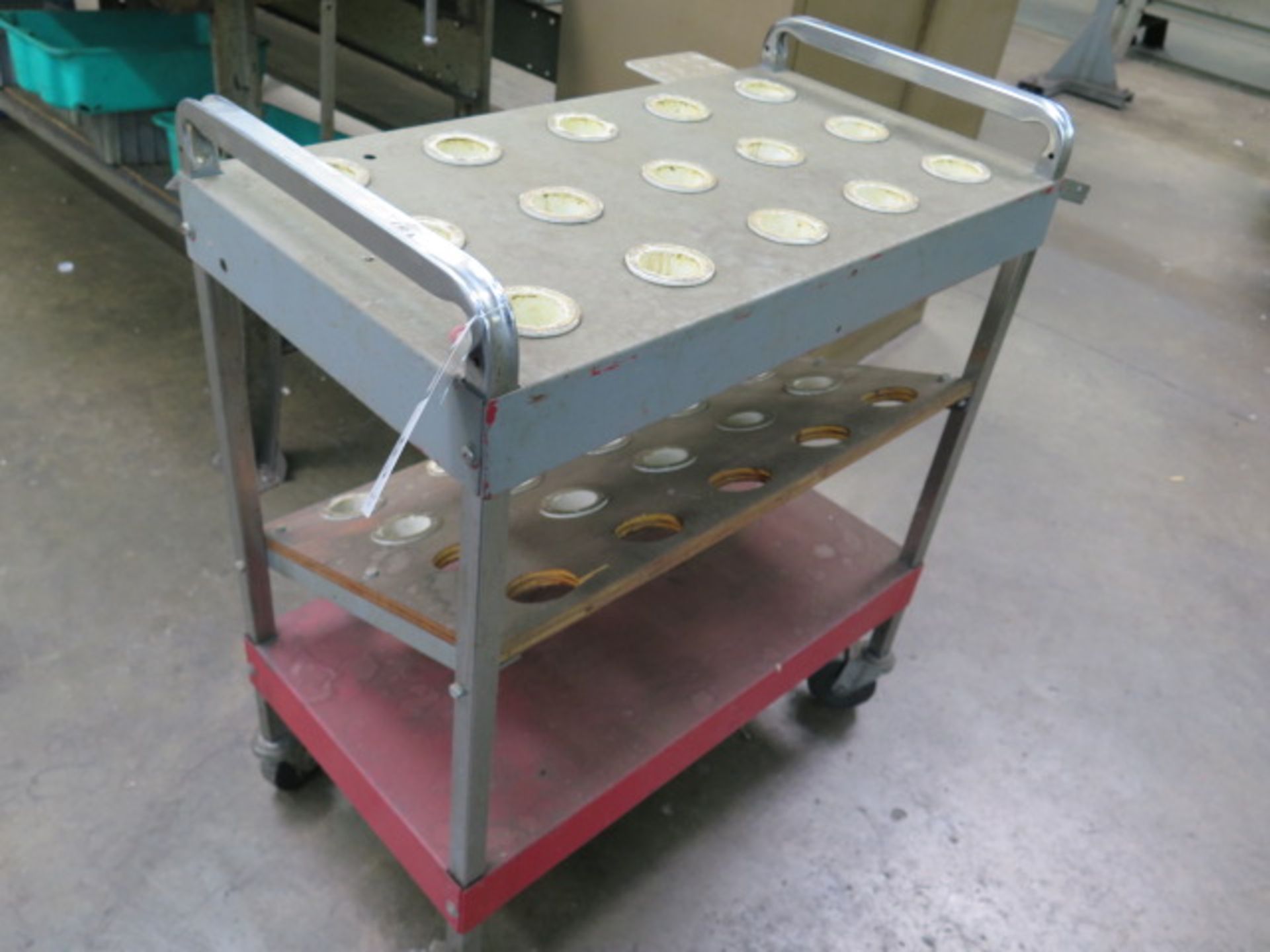 40-Taper Tooling Cart (SOLD AS-IS - NO WARRANTY)