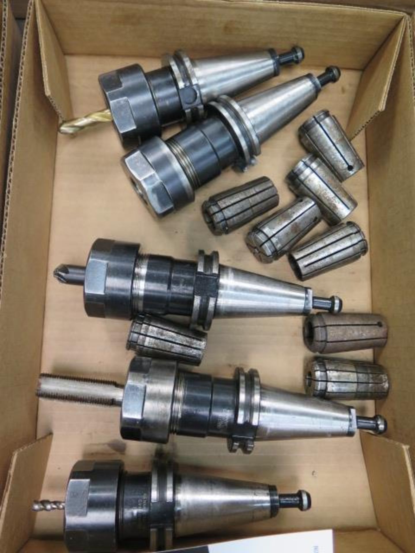 CAT-40 Taper TG100 Collet Chucks (5) w/ Collets (SOLD AS-IS - NO WARRANTY) - Image 2 of 5