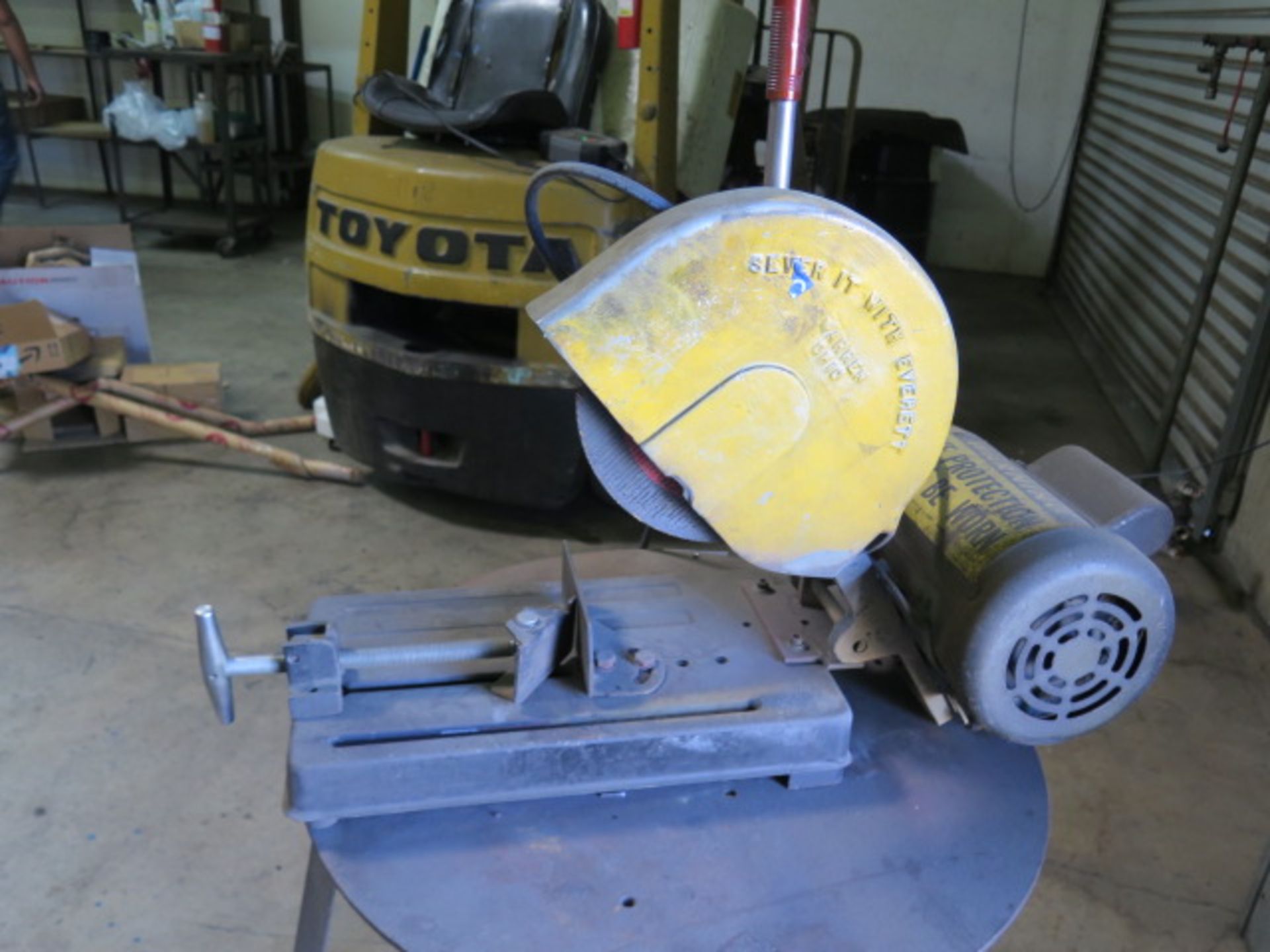 Everett Abrasive Cutoff Saw w/ Steel Table (SOLD AS-IS - NO WARRANTY) - Image 2 of 4